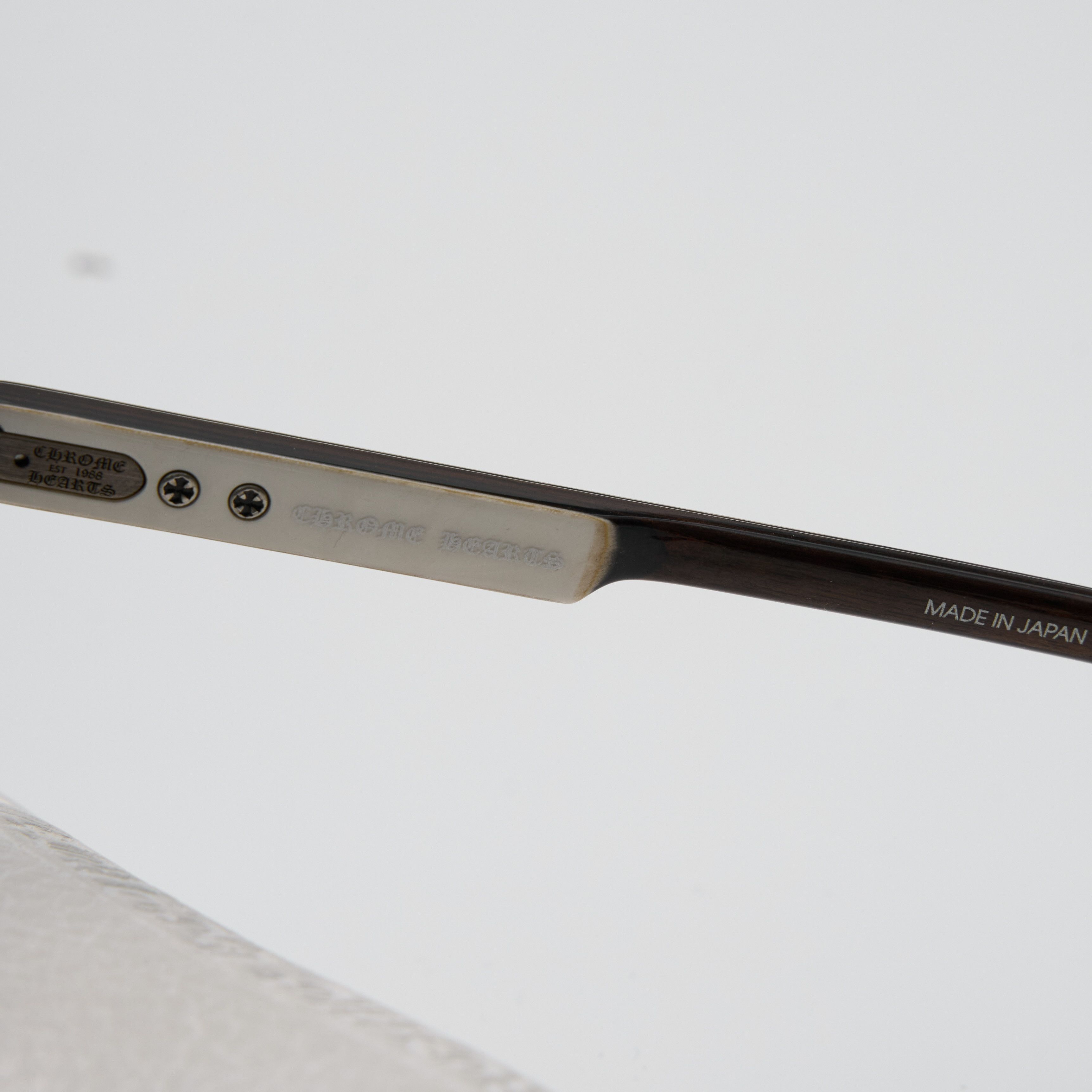 Chrome Hearts CHROME HEARTS DEEP II ANTIQUE SILVER WHITE EBONY WOOD BLUE Size ONE SIZE - 6 Thumbnail