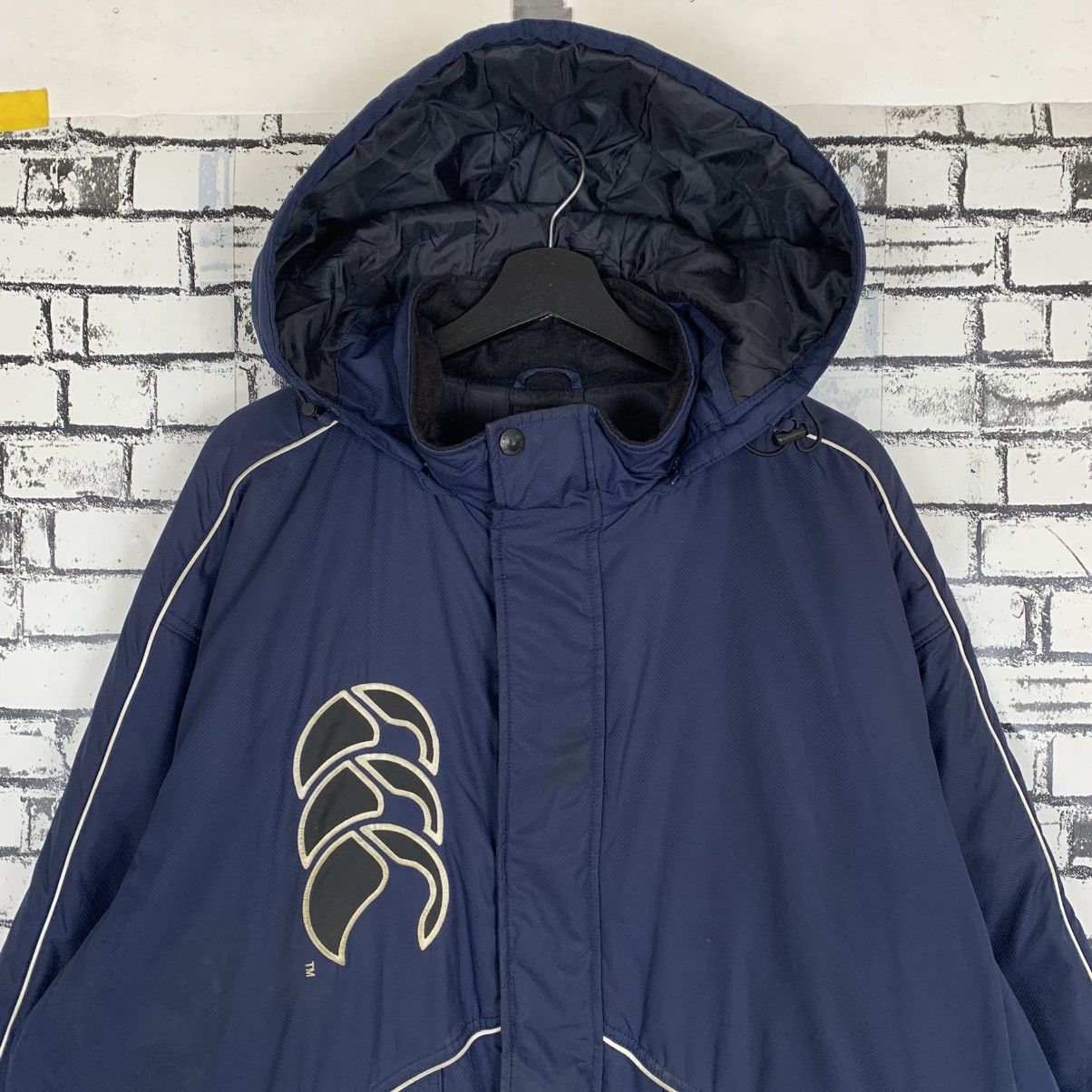Canterbury of New Zealand × Designer × Vintage Vintage Canterbury Long Coach Jacket Size US XL / EU 56 / 4 - 4 Thumbnail