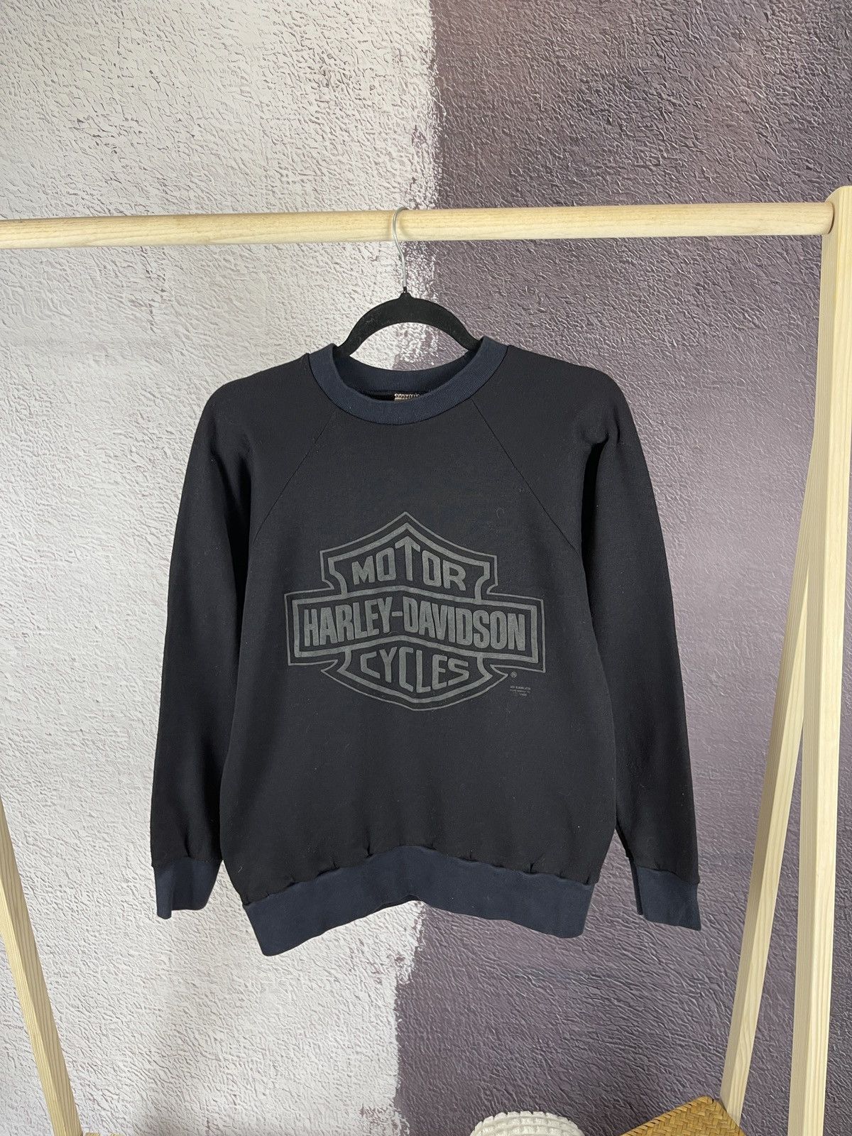 Harley Davidson × Vintage South Texas Tees Harley-Davidson vintage 80s sweatshirt Size US M / EU 48-50 / 2 - 2 Thumbnail