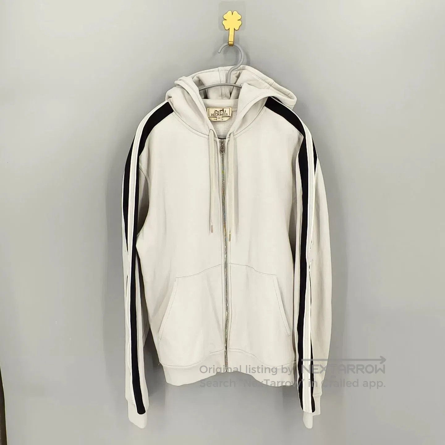 Hermes Hermes Gray Casual Zip Jacket. Size US M / EU 48-50 / 2 - 1 Thumbnail