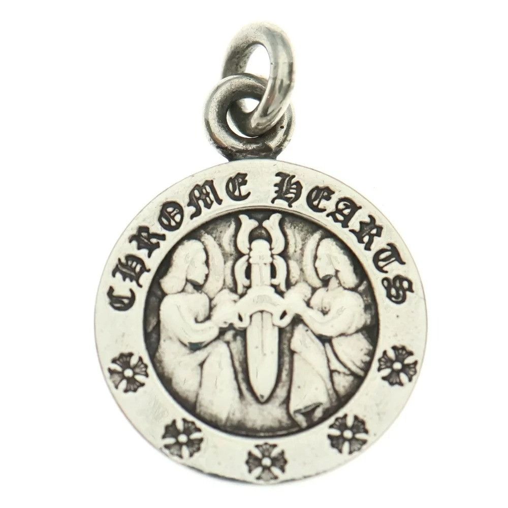 Chrome Hearts CHROME HEARTS ANGEL MEDAL PENDANT necklace silver Size ONE SIZE - 3 Thumbnail