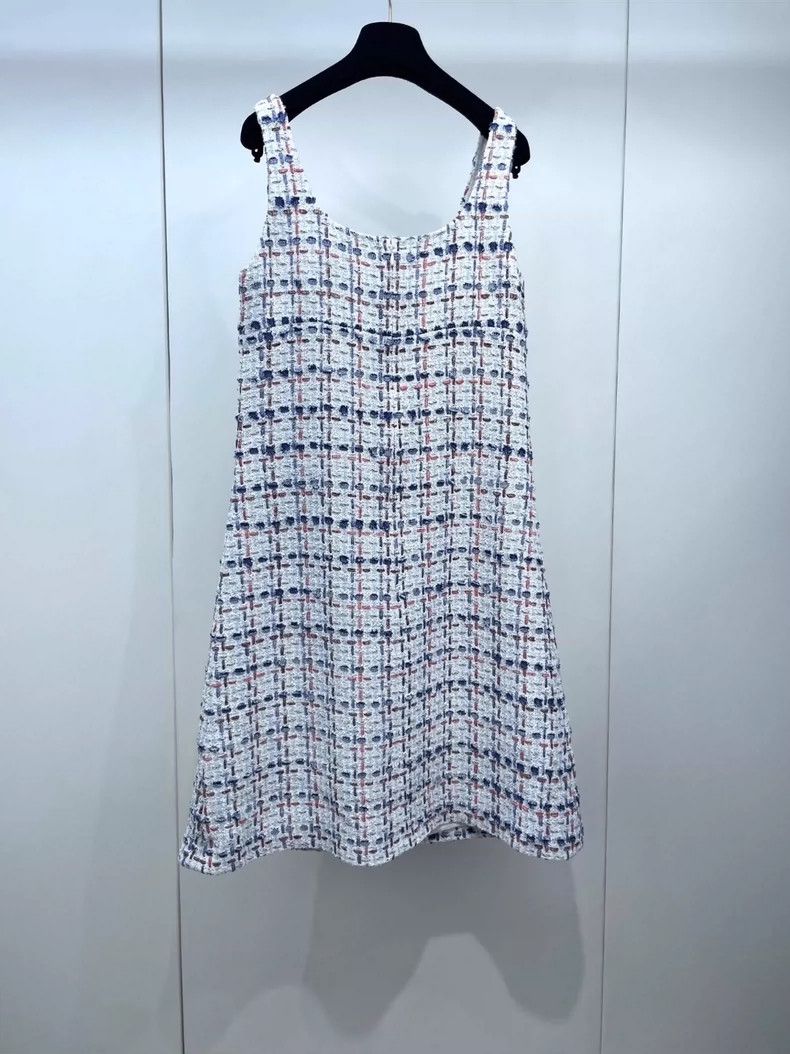 Chanel Chanel Double-pocket braided sleeveless dress 2504-Nextarro Size XS / US 0-2 / IT 36-38 - 2 Thumbnail