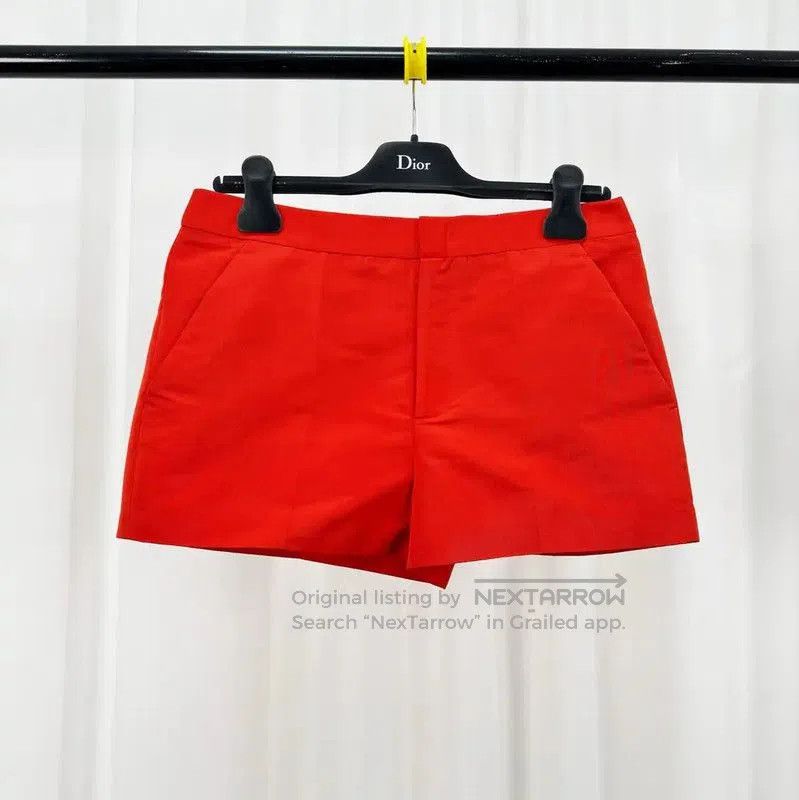 Other Valentino Red Cotton Logo Women's Shorts . Size 41" - 1 Thumbnail