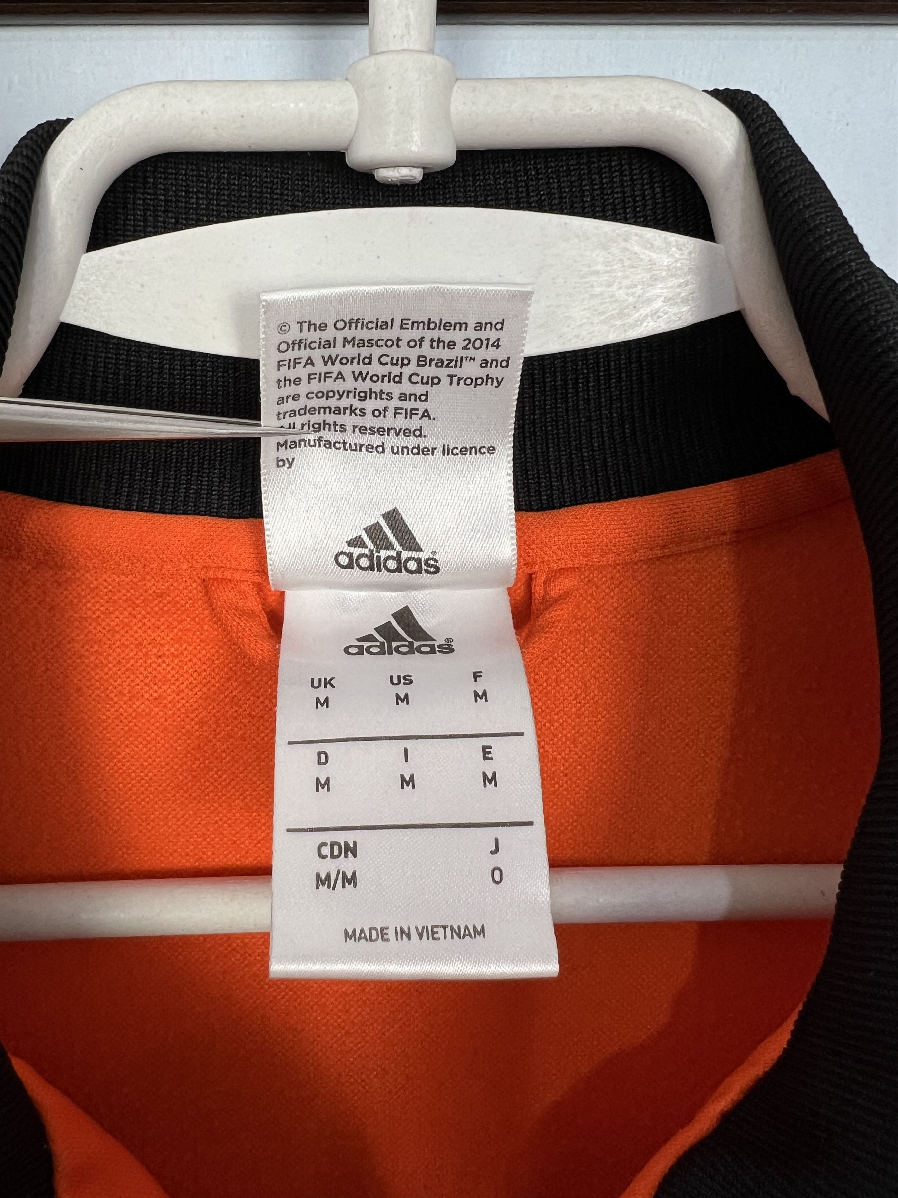 Adidas Adidas Netherlands Holland World Cup Football Jacket Size US M / EU 48-50 / 2 - 13 Thumbnail