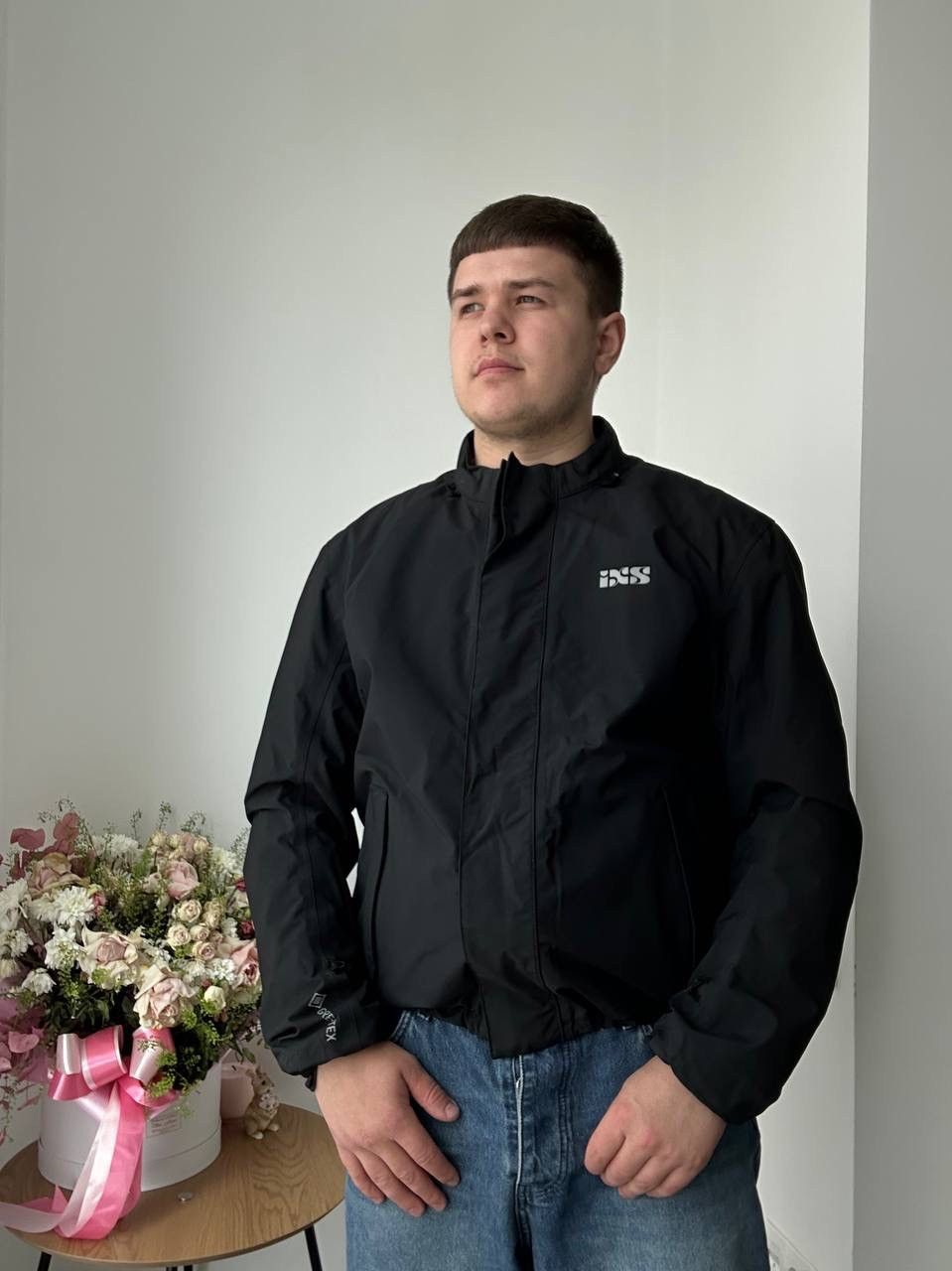 Japanese Brand × Vintage Vintage Japanese Black IXS Gore-Tex Jacket Size US M / EU 48-50 / 2 - 10 Thumbnail