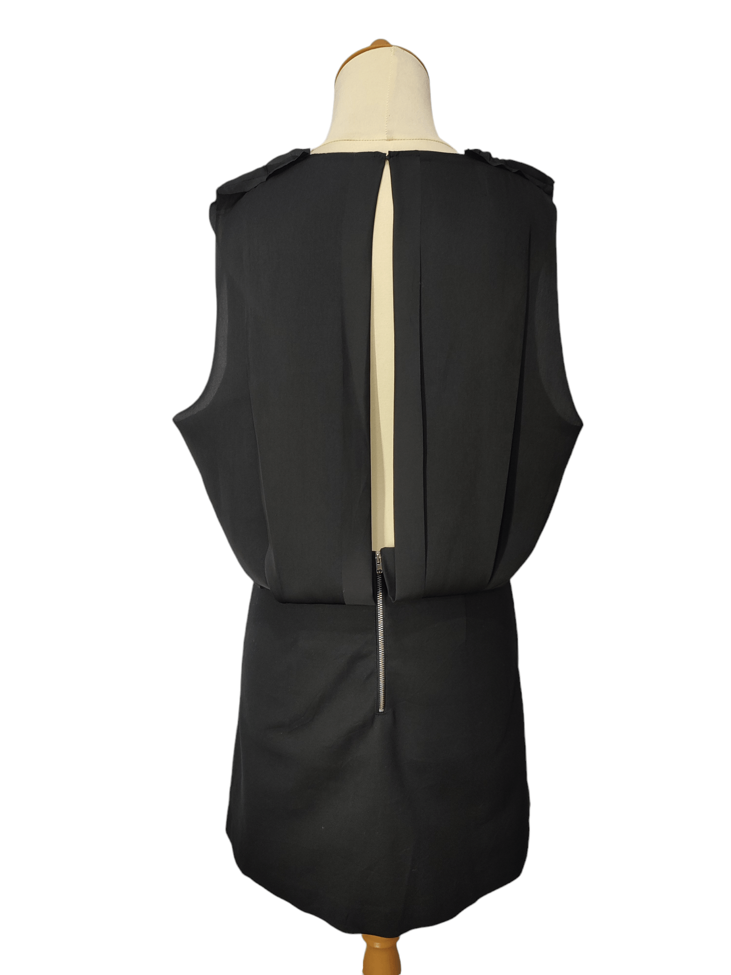 Acne Studios 2000s Acne- Archive Marlow Layered Sleeveless Mini Dress Size M / US 6-8 / IT 42-44 - 3 Thumbnail
