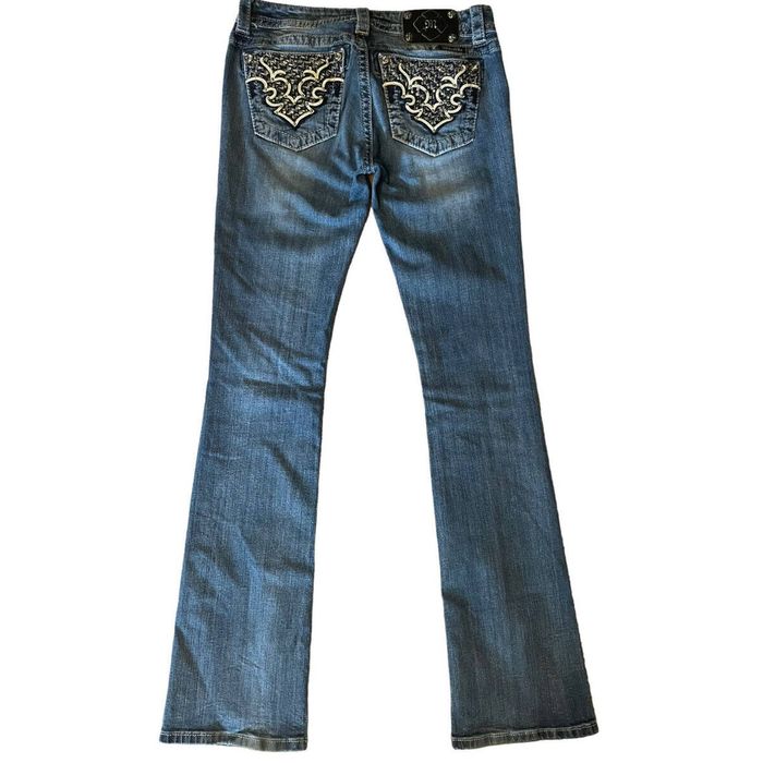 Miss Me Miss Me Bootcut Jeans Mid Rise Western Y2k Denim Bling Grailed 5818