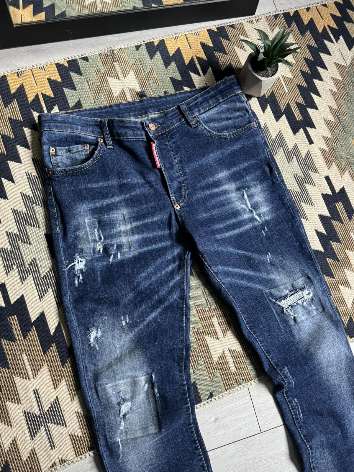 Dsquared2 ❗️Rare❗️Dsquared2 Denim True Artist Club Jeans Size US 32 / EU 48 - 8 Thumbnail