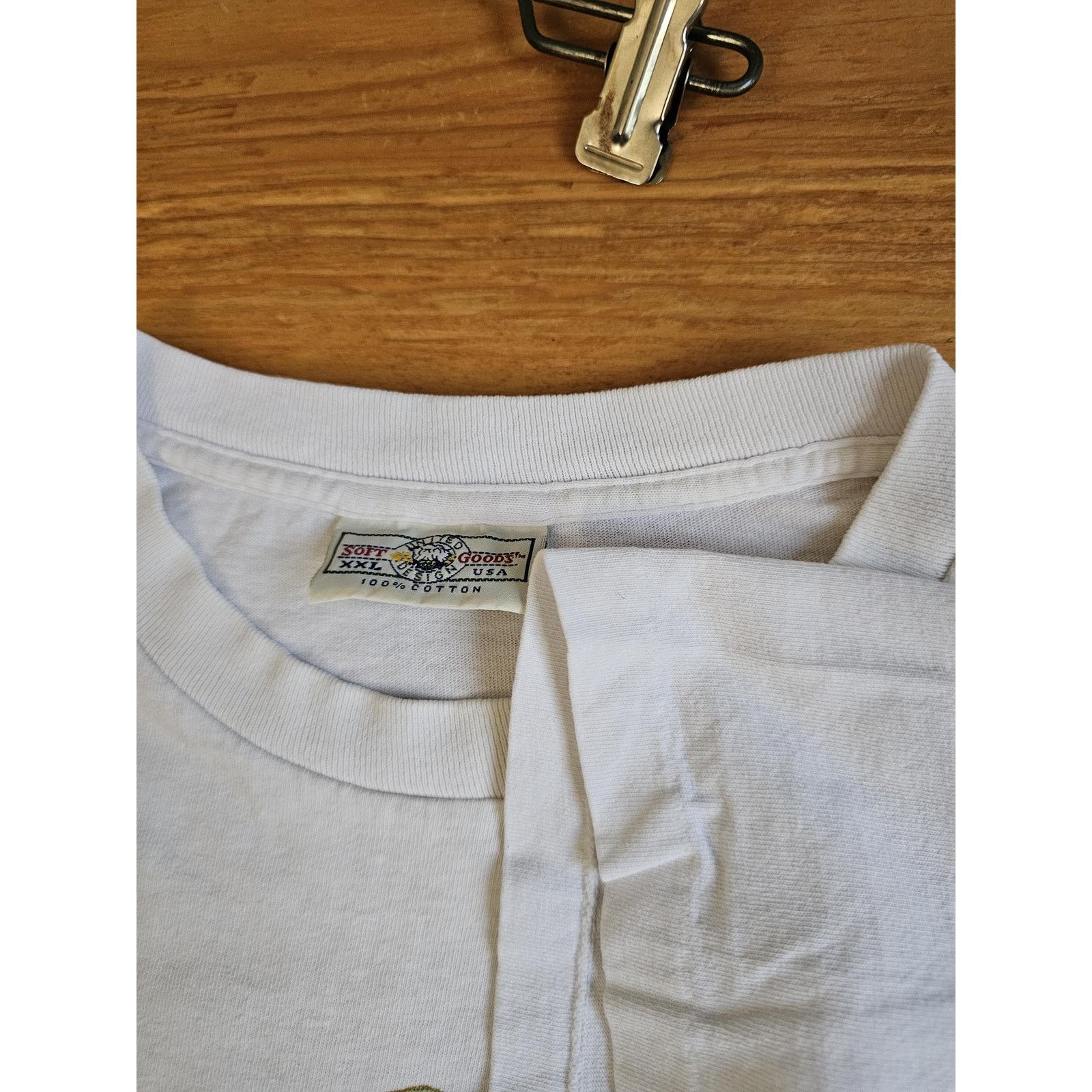 Other 90s Lo Shu Turtle Feng Shui T-Shirt White Sz 2XL Size US XXL / EU 58 / 5 - 6 Thumbnail