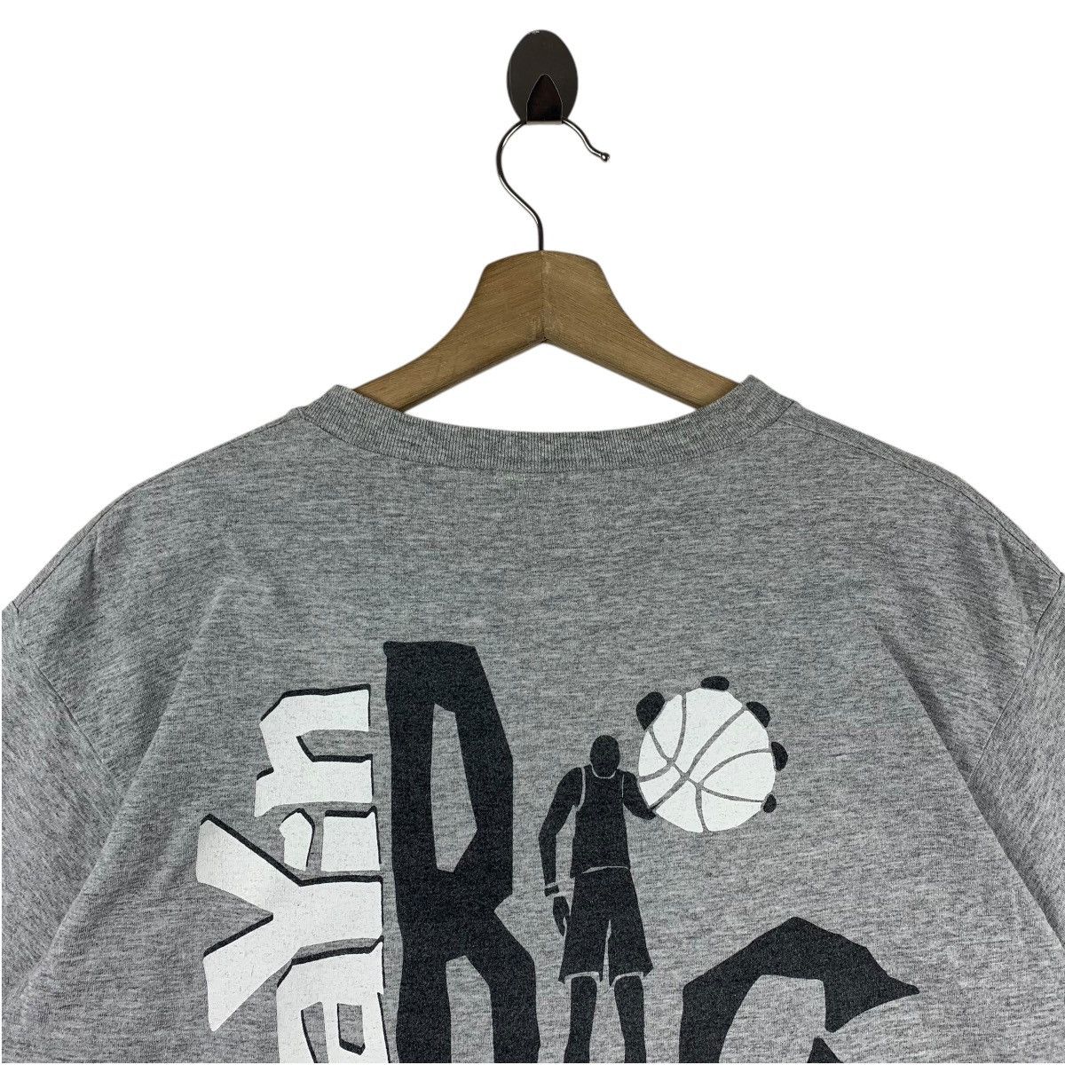 Reebok × Vintage Vintage REEBOK Above the rim Back hit spellout tee Size US M / EU 48-50 / 2 - 10 Thumbnail