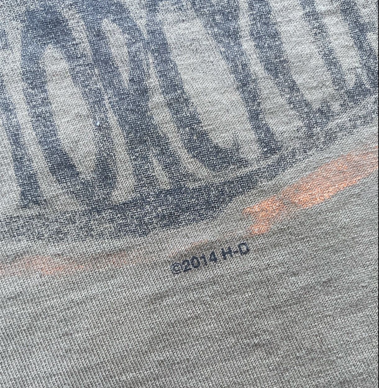 Vintage Harley Davidson Motorcycles Tee Doha Oatar Distressed VTG Size US XL / EU 56 / 4 - 9 Thumbnail