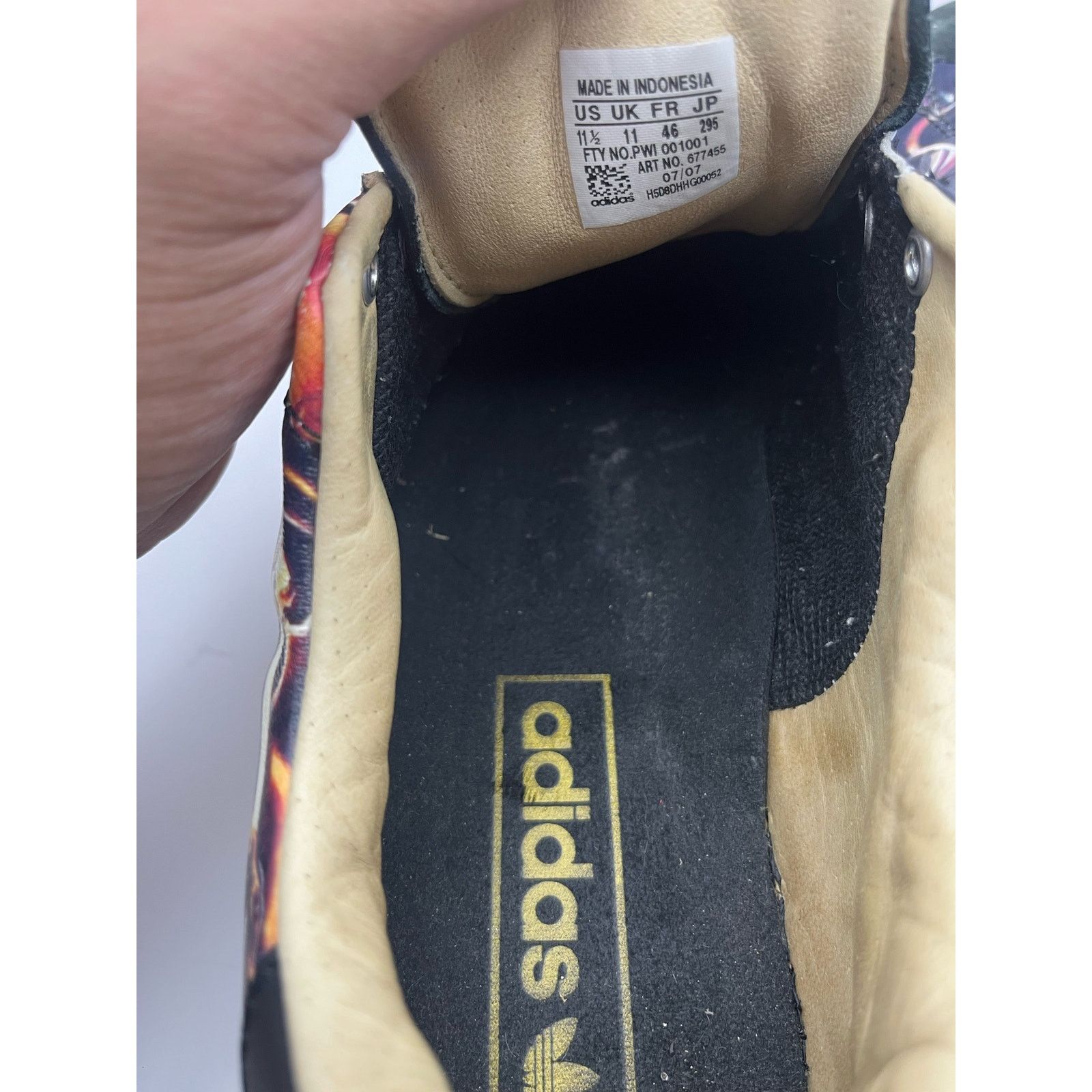 Adidas Adidas Ali Classic 2 Muhammad Ali Values BlackYellow Sneaker Size US 11.5 / EU 44-45 - 7 Thumbnail