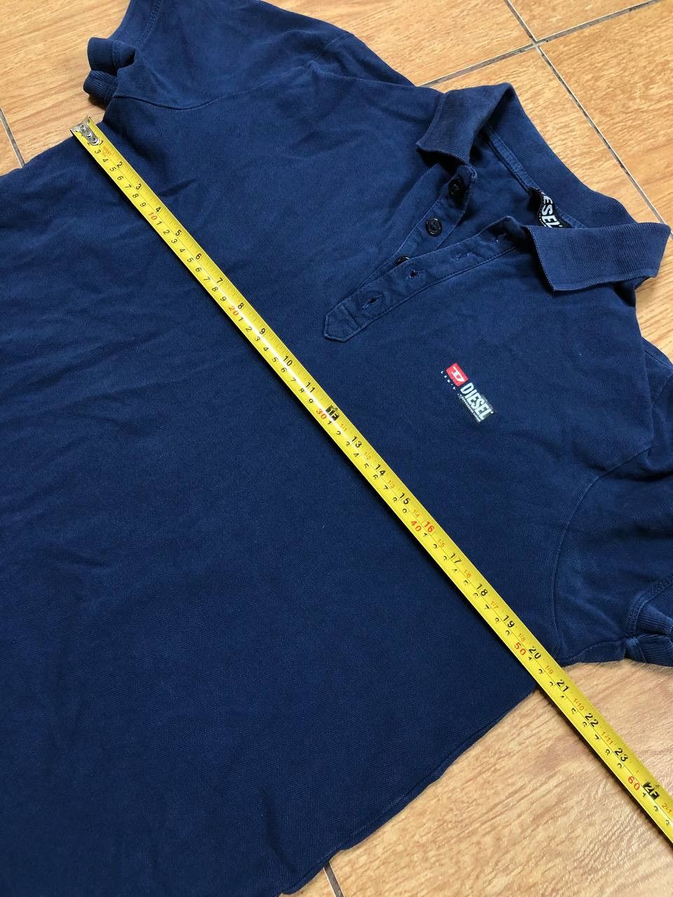 Diesel × Vintage Vintage Spell Out Big Logo Tee Shirt Size US L / EU 52-54 / 3 - 3 Thumbnail