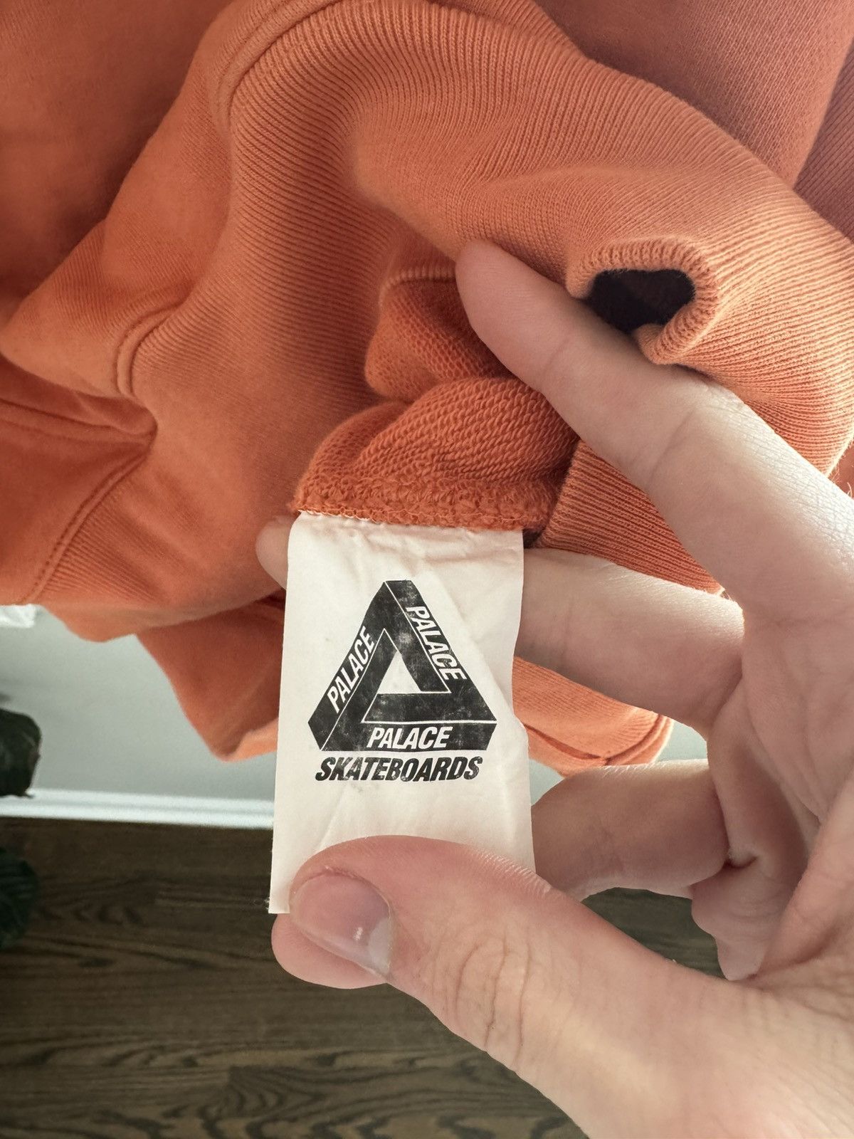 Palace Palace Giant Woven Label Hoodie Size US L / EU 52-54 / 3 - 4 Thumbnail