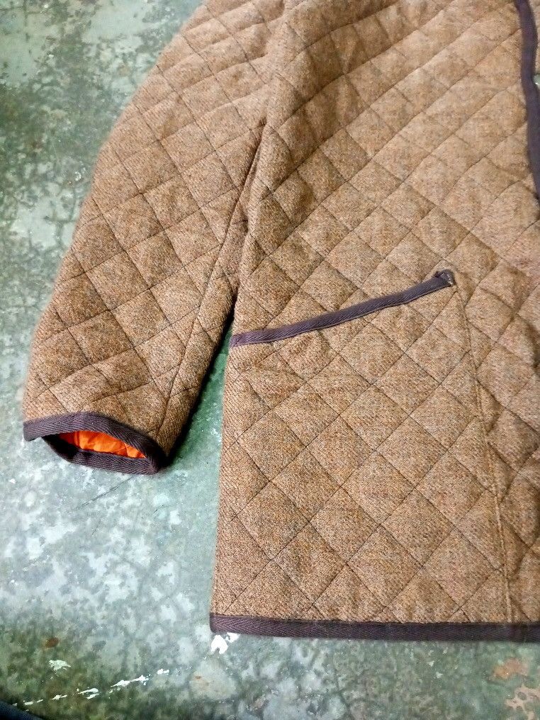 Mackintosh × Paul Smith A03 Mackintosh X Paul Smith Button Tap Quilted Wool Jacket Size US L / EU 52-54 / 3 - 12 Thumbnail