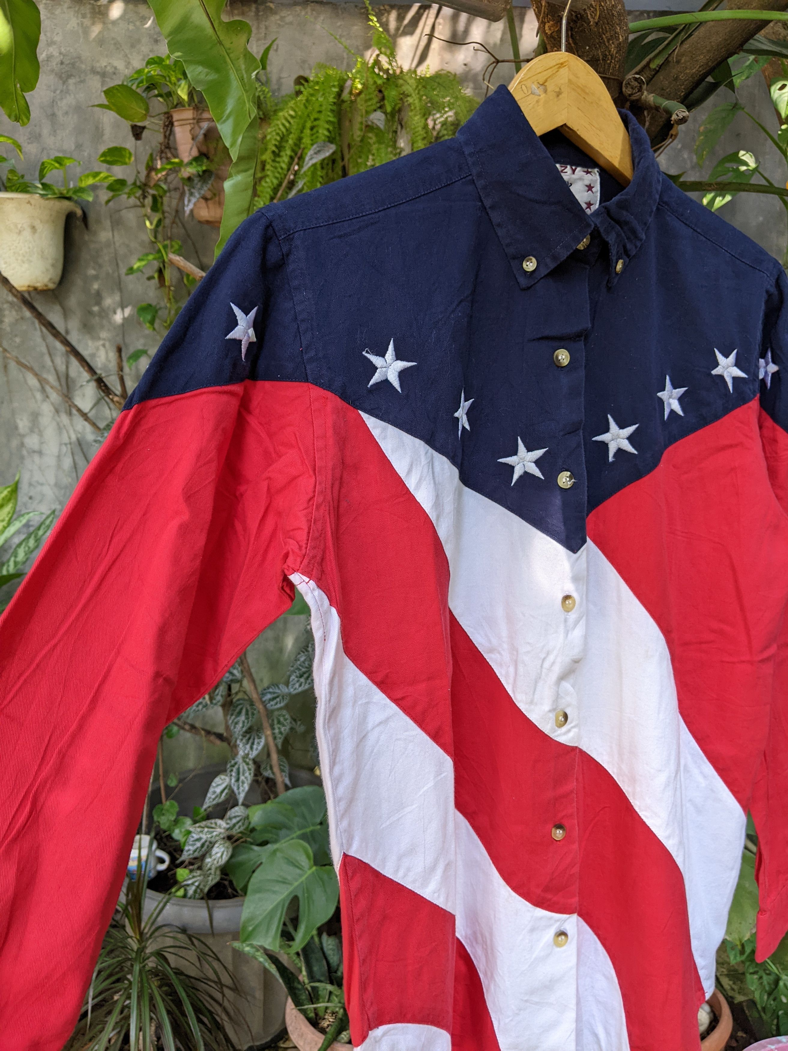 Japanese Brand Crazy Cow Girl USA Flag Size S / US 4 / IT 40 - 3 Thumbnail