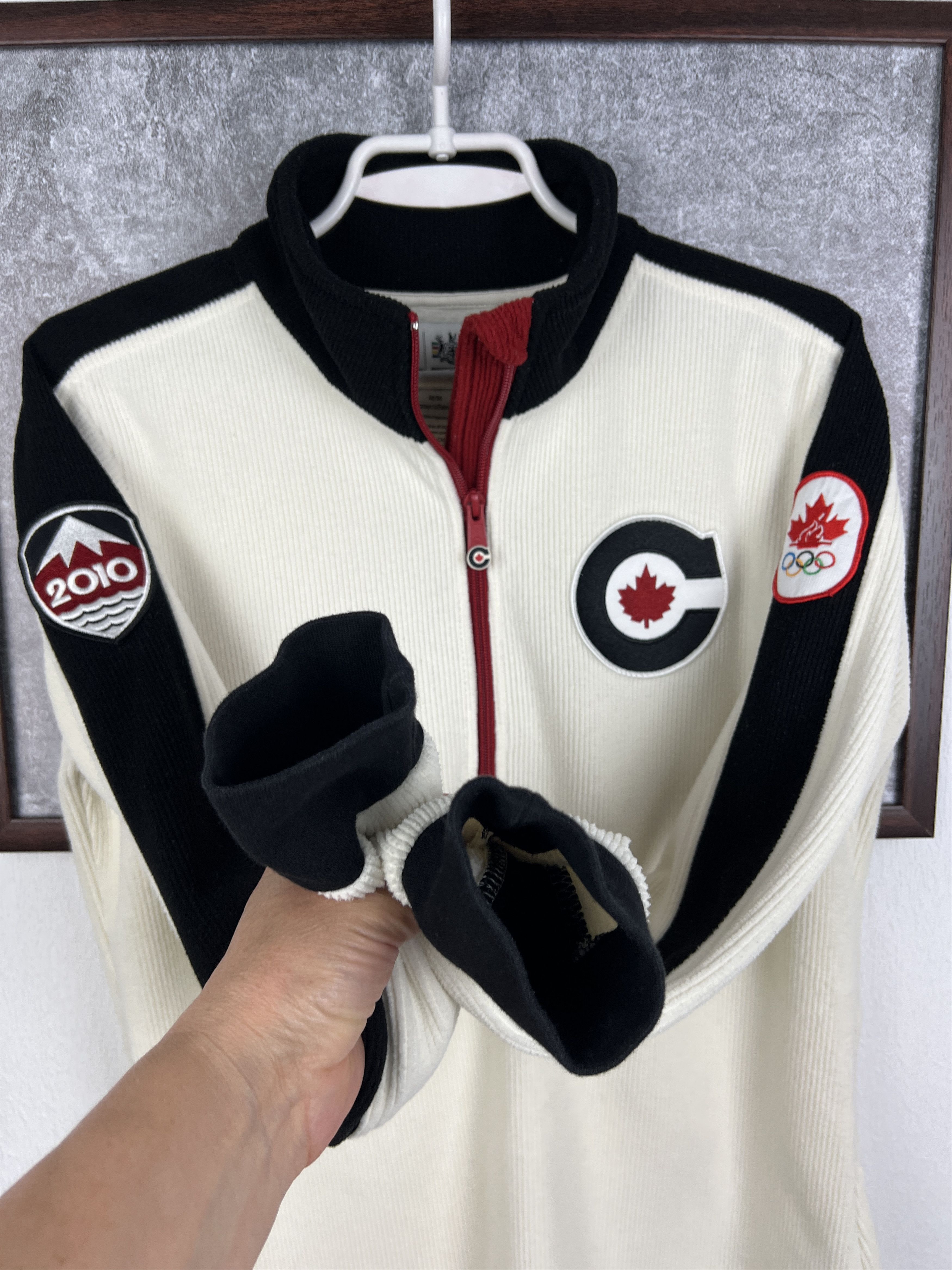 Vintage Vancouver Olympics 1/4 Zip Jacket Canada National Team Size M / US 6-8 / IT 42-44 - 6 Thumbnail
