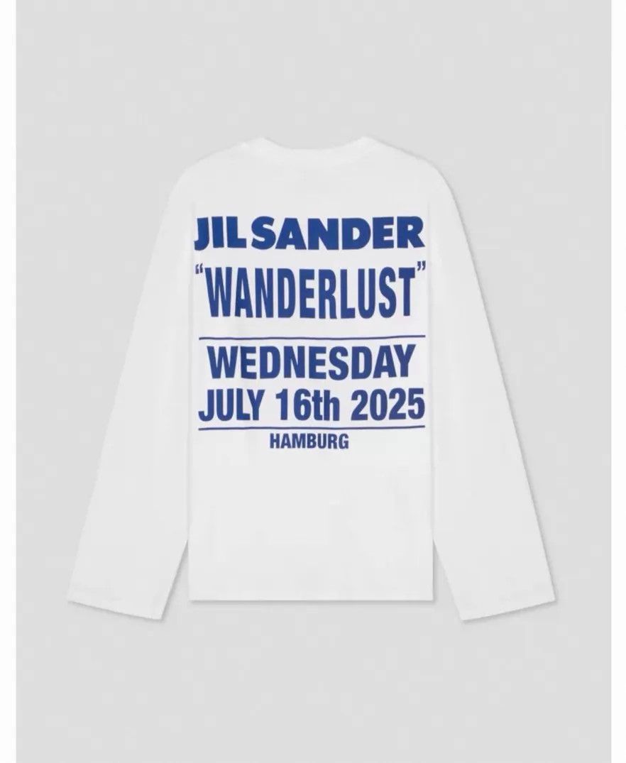 Jil Sander JIL SANDER Unisex Cotton LS Pattern Tee S Size S / US 4 / IT 40 - 3 Thumbnail