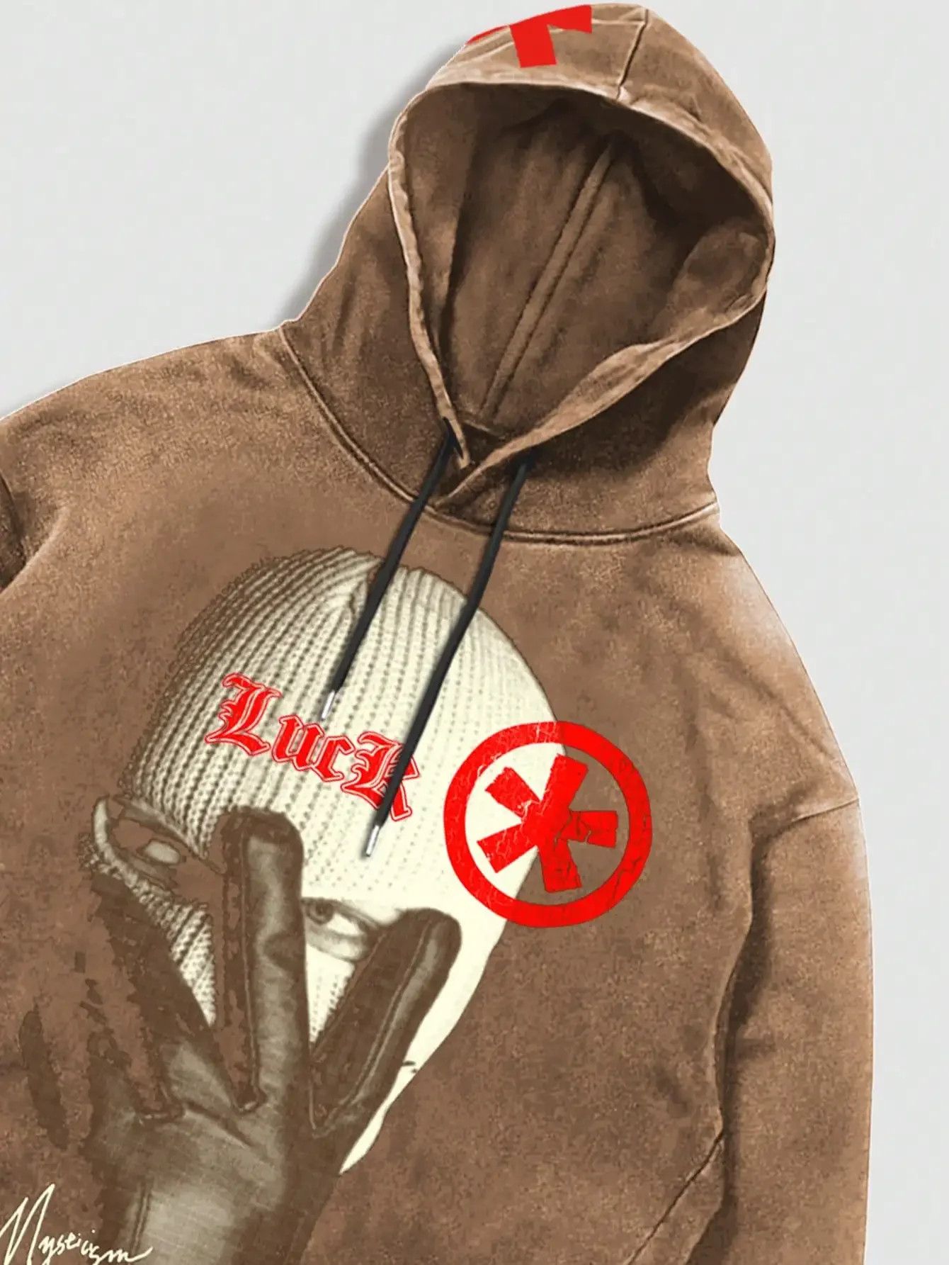 Japanese Brand Y2K Oversizes Portrait Printed Hoodie Size US S / EU 44-46 / 1 - 3 Thumbnail