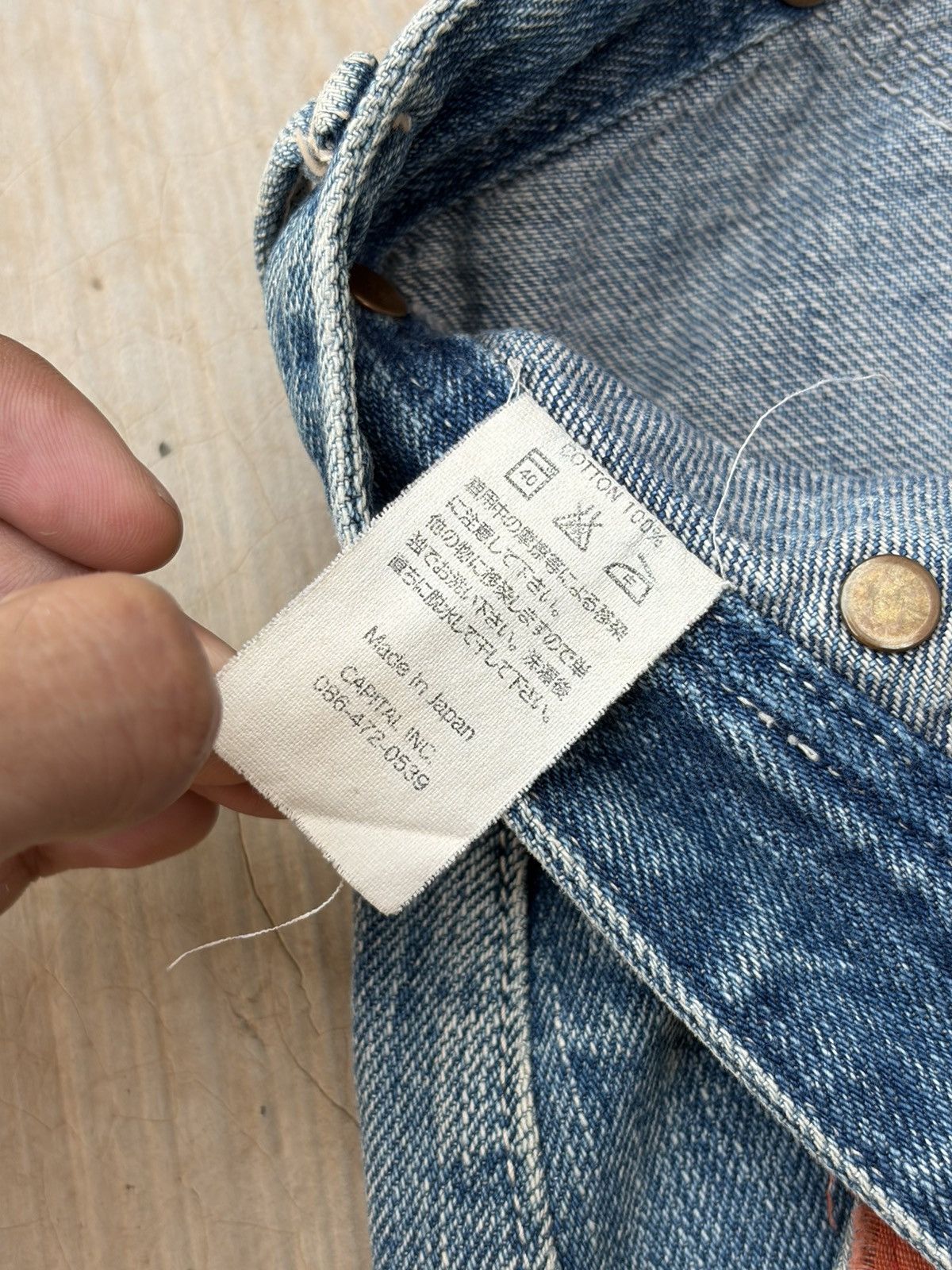 Kapital Archive 00s Kapital Kiro Hirata Patchwork Boro Flared Denim Size US 32 / EU 48 - 14 Thumbnail