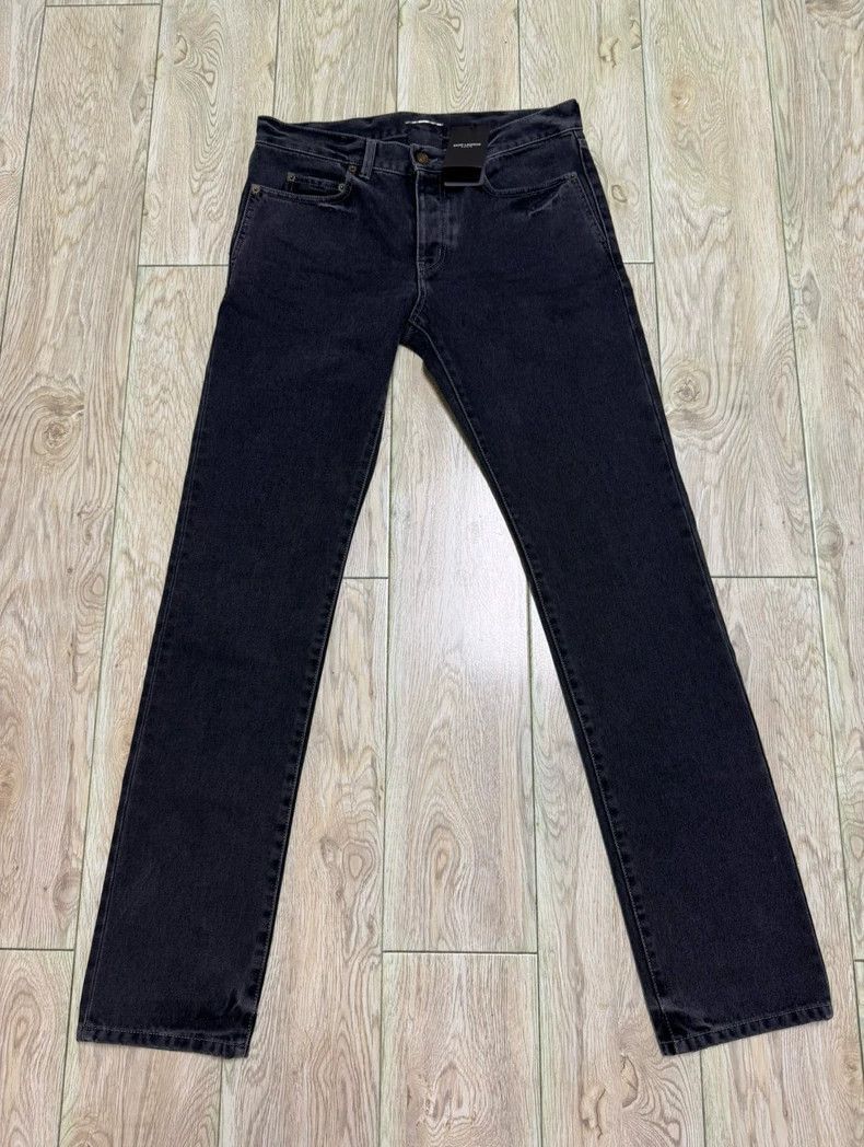 Saint Laurent Paris Saint Laurent Paris Classic black jeans-2506 Size US 30 / EU 46 - 1 Thumbnail