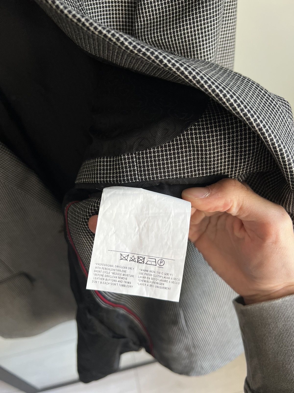 Gucci Gucci by Tom Ford Cell Suit Blazer Size 48R - 15 Thumbnail