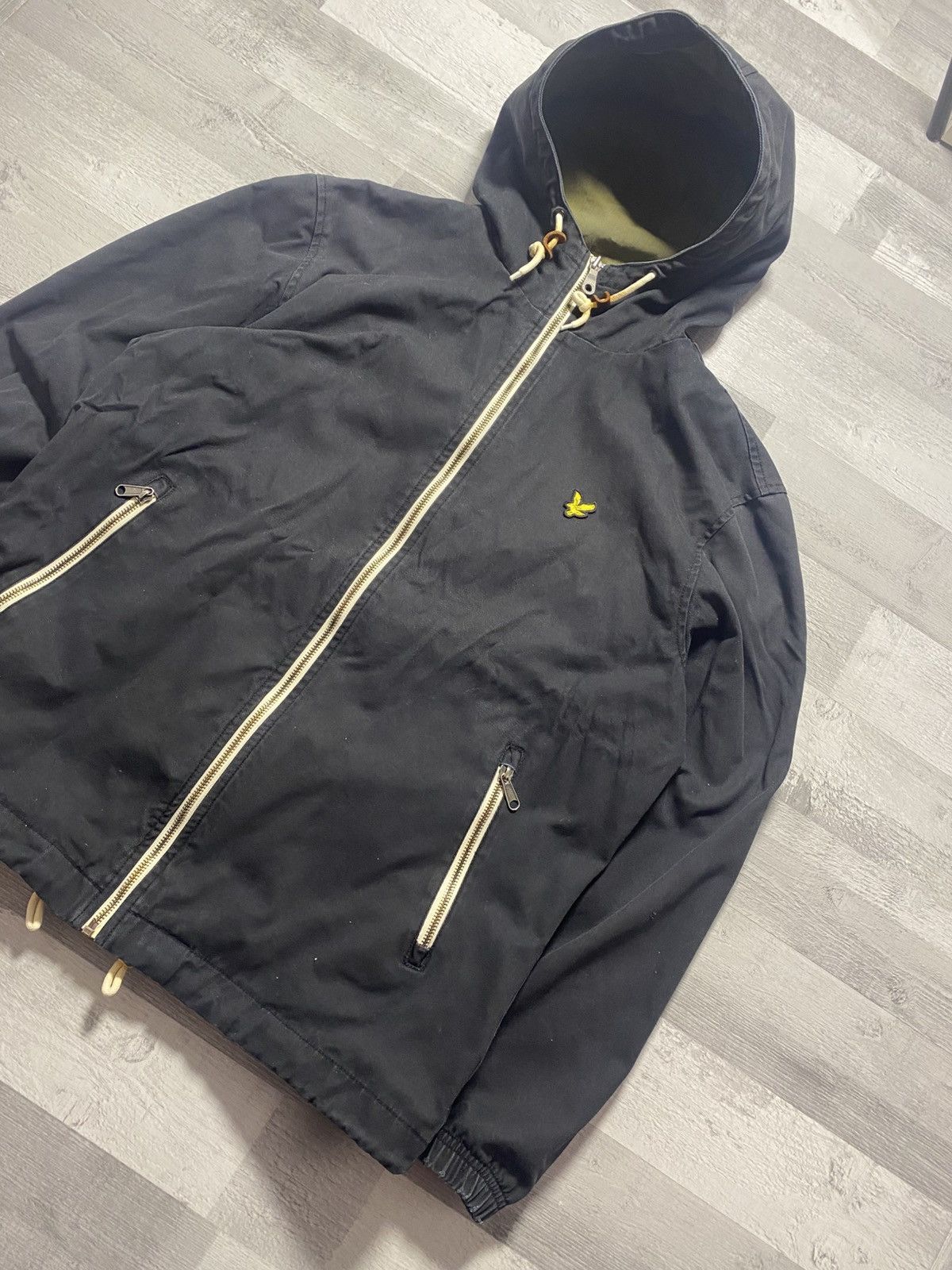 Lyle & Scott Lyle & Scott Lightweight Hooded Jacket Black Size L Size US L / EU 52-54 / 3 - 3 Thumbnail