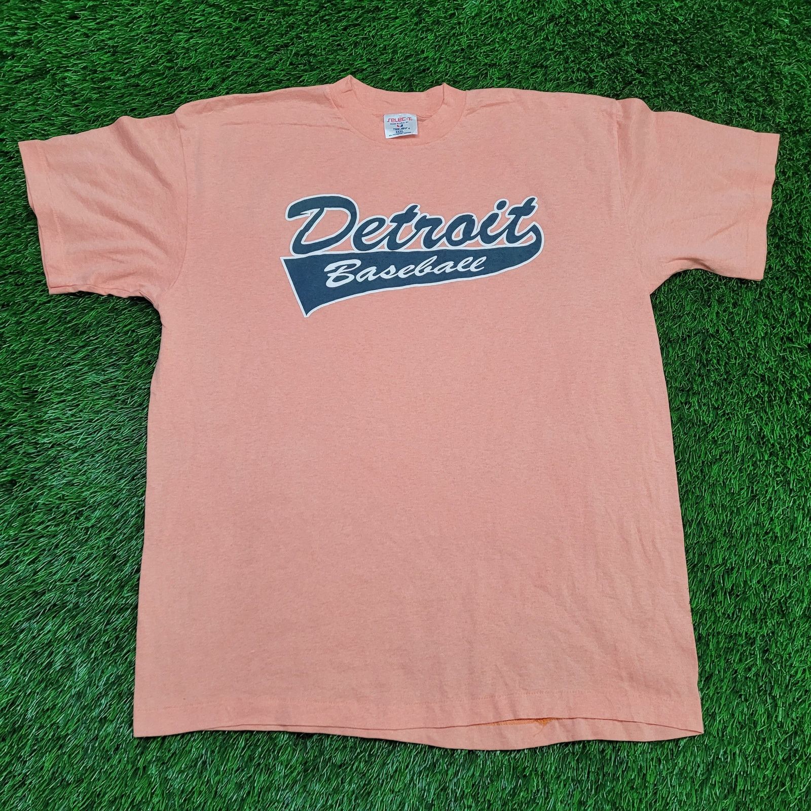 Vintage VTG 80s Detroit Baseball T-Shirt Large Single Stitch USA Size US L / EU 52-54 / 3 - 1 Thumbnail