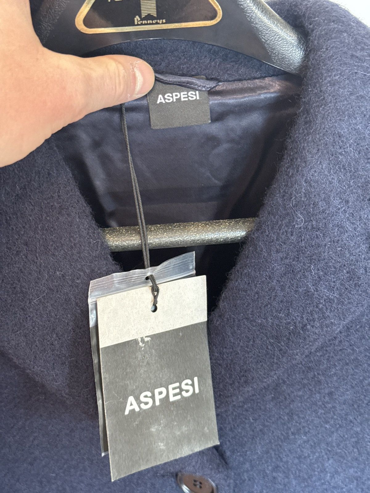 Aspesi 4 button Wool Coat Made In Italy Size M / US 6-8 / IT 42-44 - 2 Thumbnail