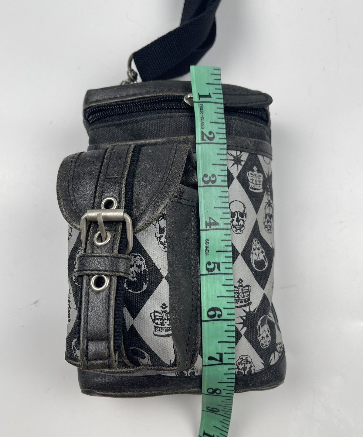 Seditionaries punk style skulls shoulder bag sling bag tc14 Size ONE SIZE - 7 Thumbnail