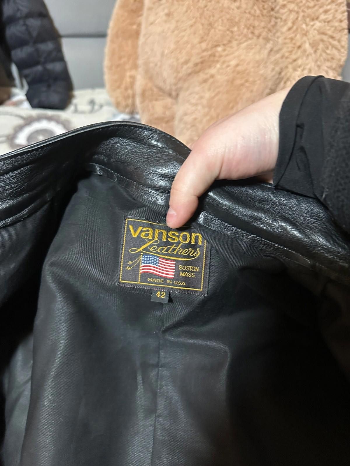 Vanson Leathers Vanson Leathers Motorcycle Riding Jacket Canvas Leather 42 Size US M / EU 48-50 / 2 - 8 Thumbnail