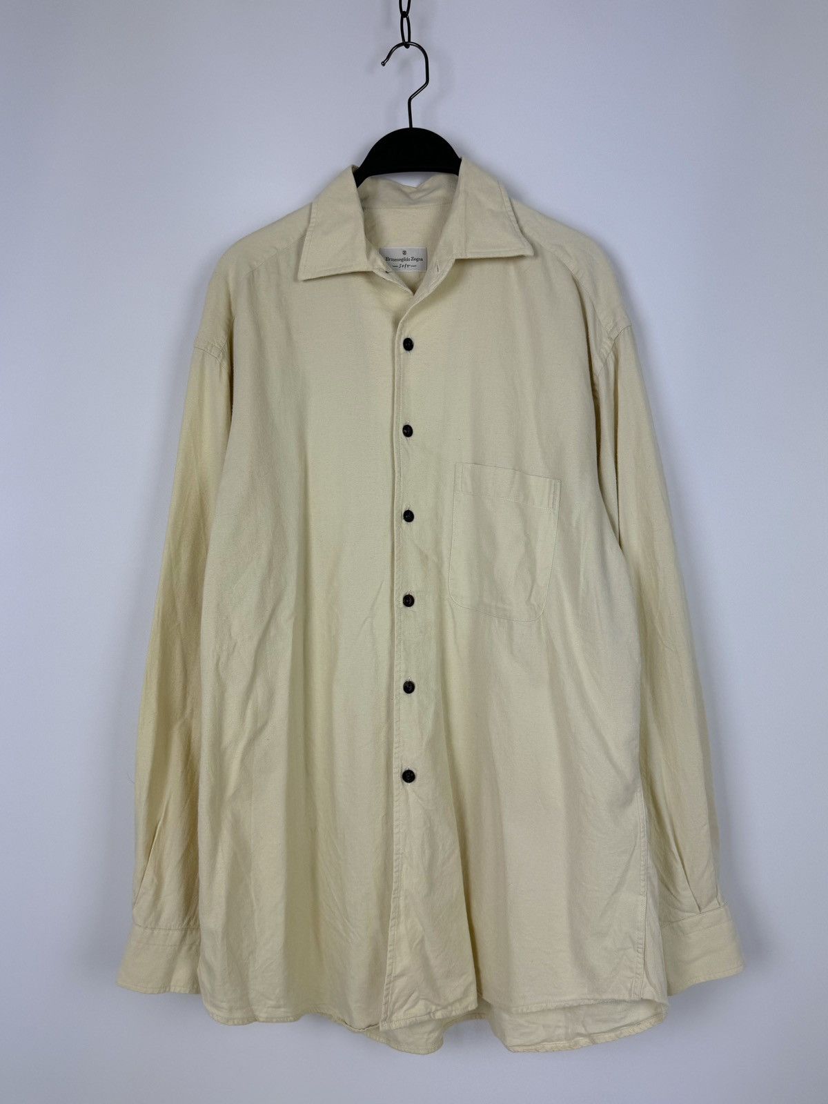 Ermenegildo Zegna Ermenegildo Zegna Soft Pocket Buttons Shirt Size US L / EU 52-54 / 3 - 1 Thumbnail