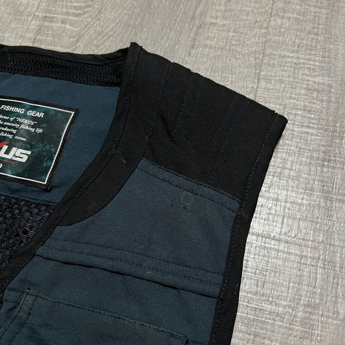 Japanese Brand × Vintage Vintage shimano fishing gear nexus vest Size US M / EU 48-50 / 2 - 7 Thumbnail