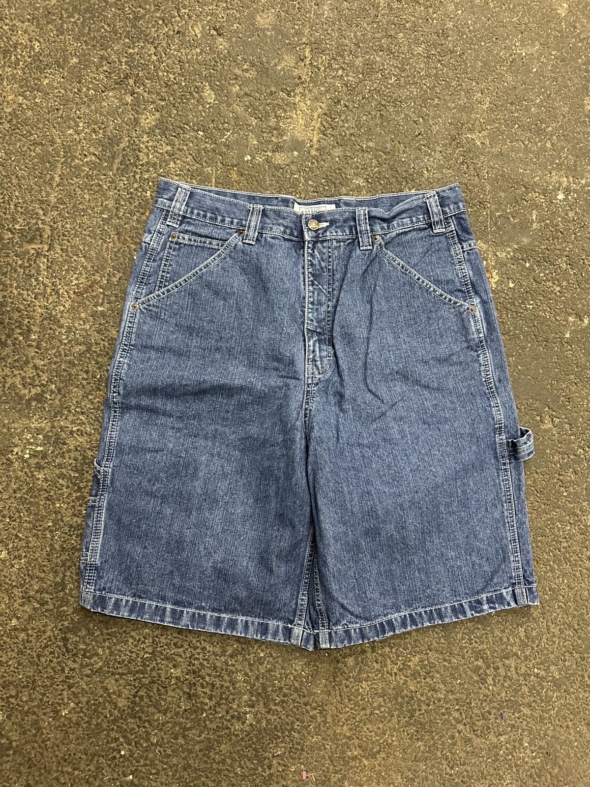 Arizona Jean Co. × Vintage Y2K Arizona cargo baggy jorts Size US 36 / EU 52 - 2 Thumbnail