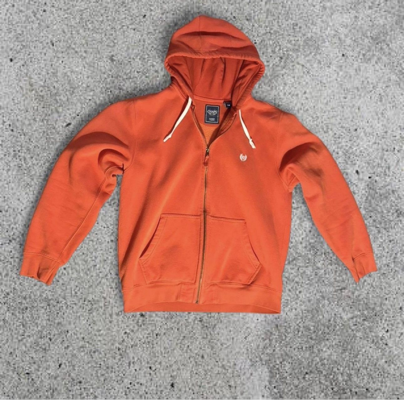 Chaps Chaps Sueded Fleece ZipUp Hoodie Size US L / EU 52-54 / 3 - 1 Thumbnail