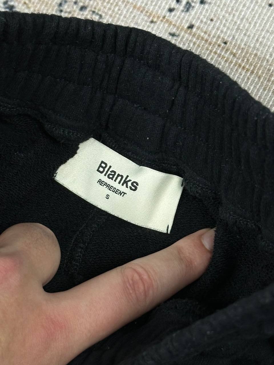 Represent Clo. Mens Represent Blanks Black Sweatpants Joggers y2k Size US 32 / EU 48 - 6 Thumbnail