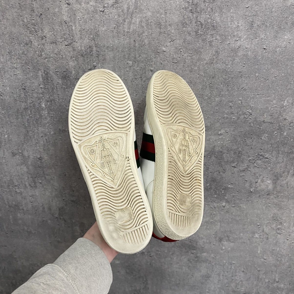 Gucci Gucci Ace Bee Embroidered Sneakers Size US 7.5 / EU 40-41 - 11 Thumbnail