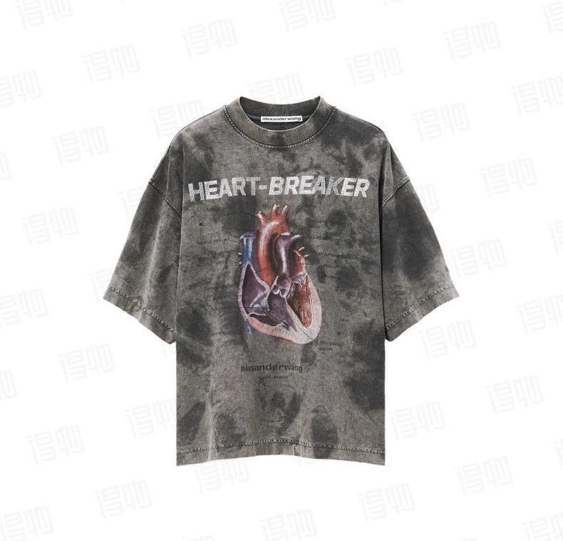 Alexander Wang Alexander Wang Heartbreaker Print T-shirt- Size M / US 6-8 / IT 42-44 - 2 Thumbnail