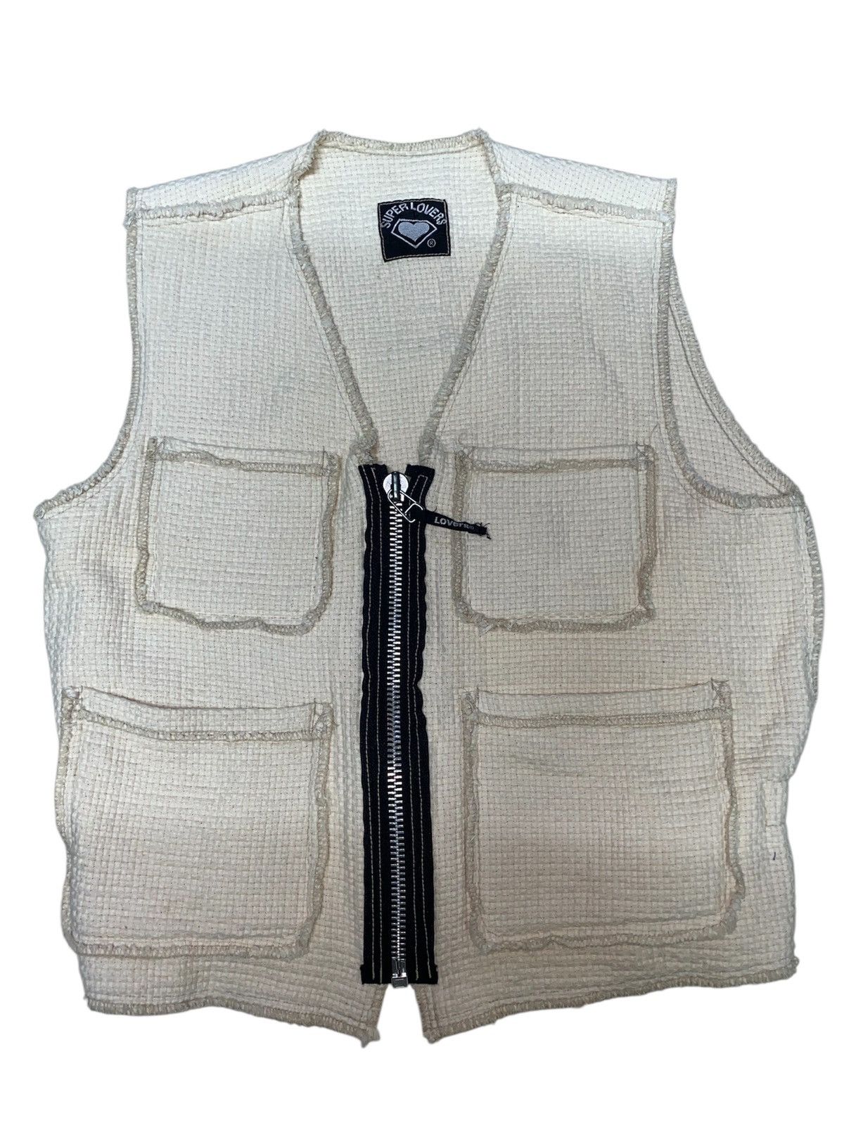 Japanese Brand × Vintage Vintage 90s Super Lover Jaoan Vests Size US M / EU 48-50 / 2 - 3 Thumbnail