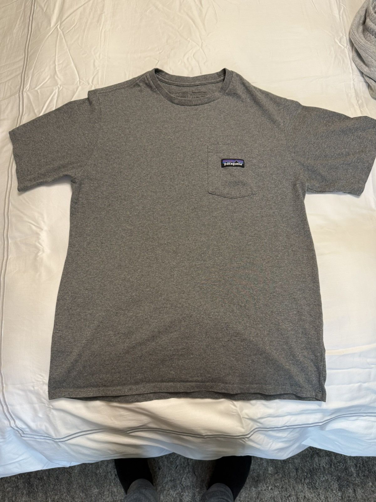 Patagonia Patagonia Resbinsibili-tee Grey Pocket Tshirt Size S Size US S / EU 44-46 / 1 - 2 Thumbnail