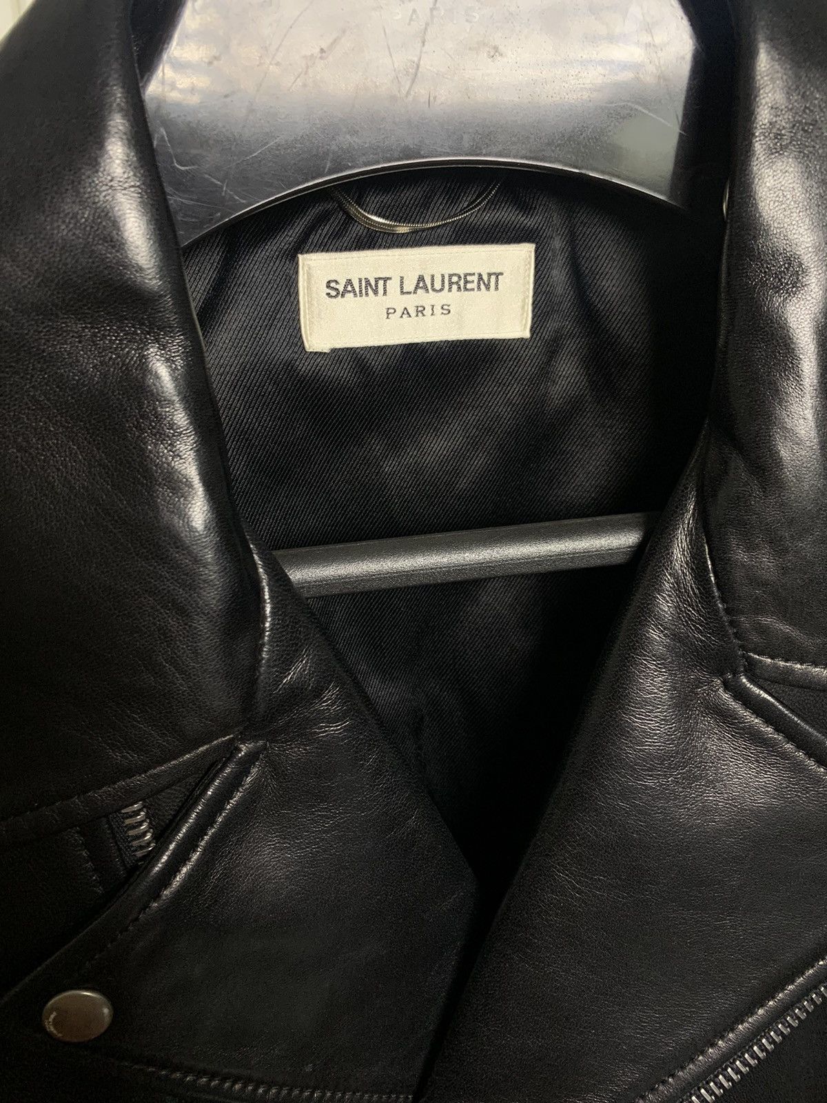 Saint Laurent Paris Saint Laurent 2013SS Lambskin L01 jakcet Size US L / EU 52-54 / 3 - 4 Thumbnail