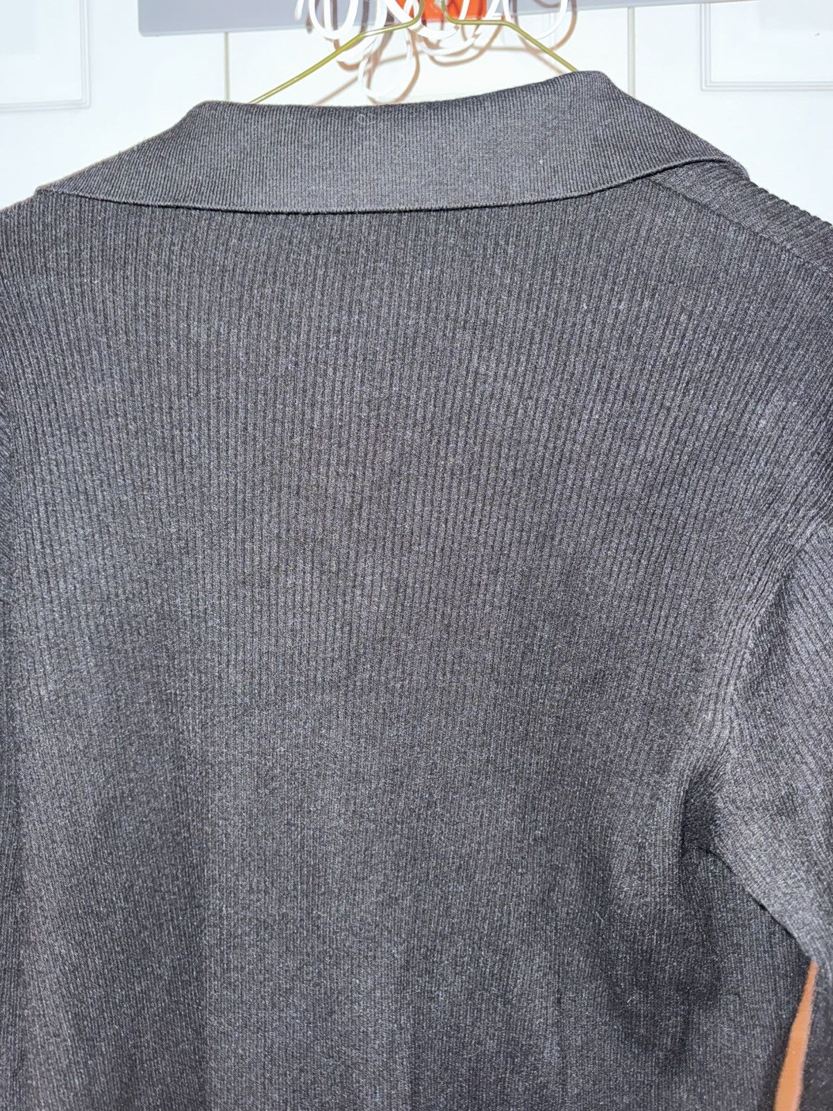 Uniqlo Uniqlo Ribbed Polo Longsleeve Size L / US 10 / IT 46 - 2 Thumbnail