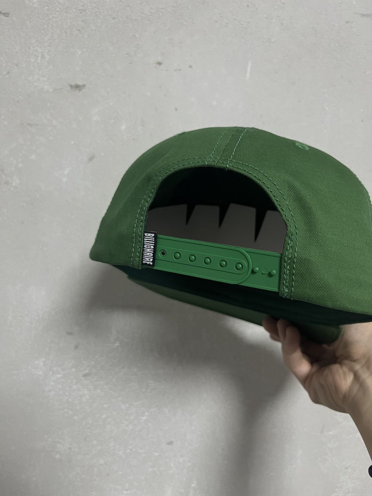 Billionaire Boys Club × Pharrell Billionaire Boys Club BBC Green Helmet Track Snapback Hats Size ONE SIZE - 7 Thumbnail
