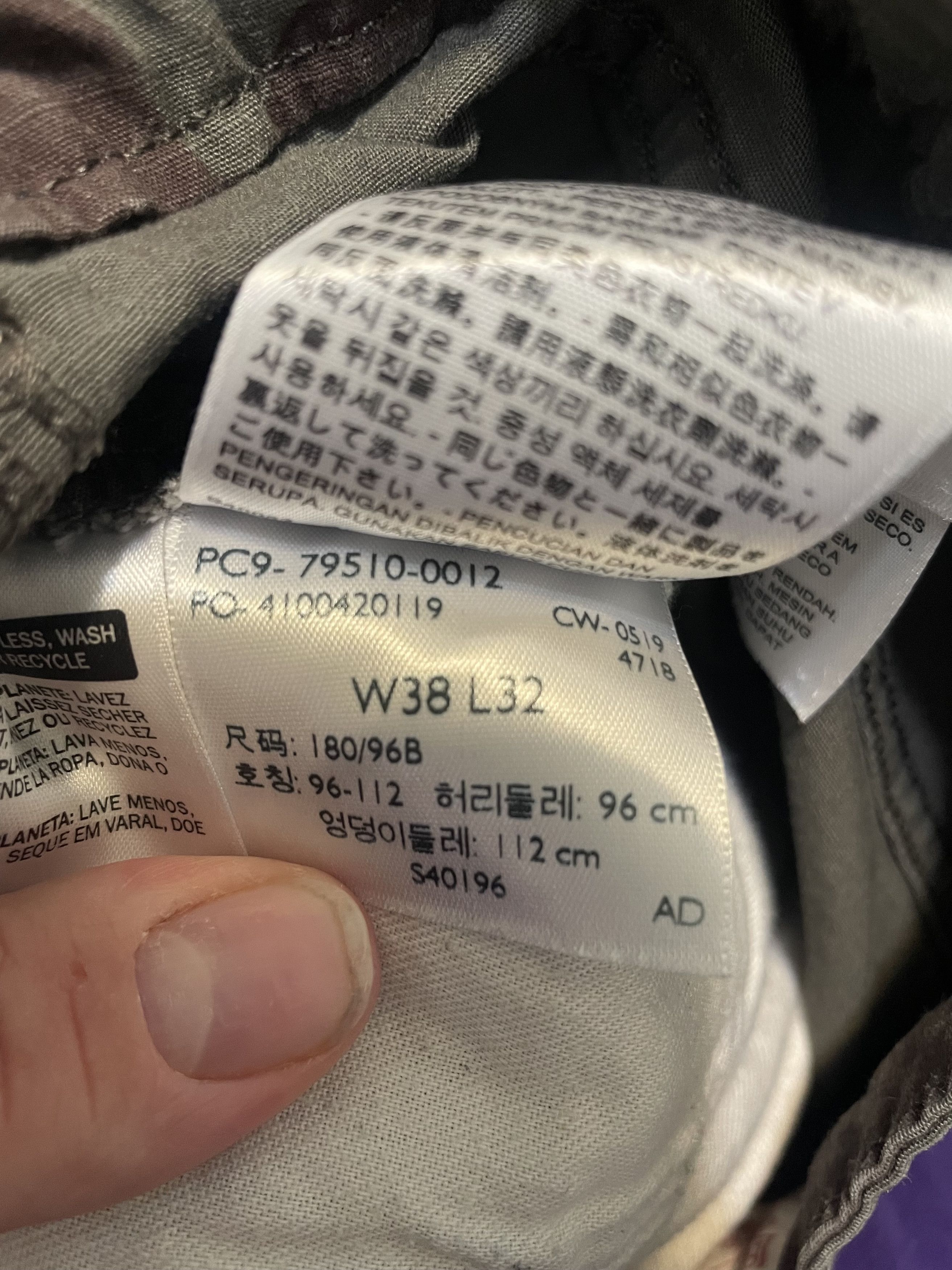 Levi's Levi's Camo Cargo Pants Size US 38 / EU 54 - 3 Thumbnail