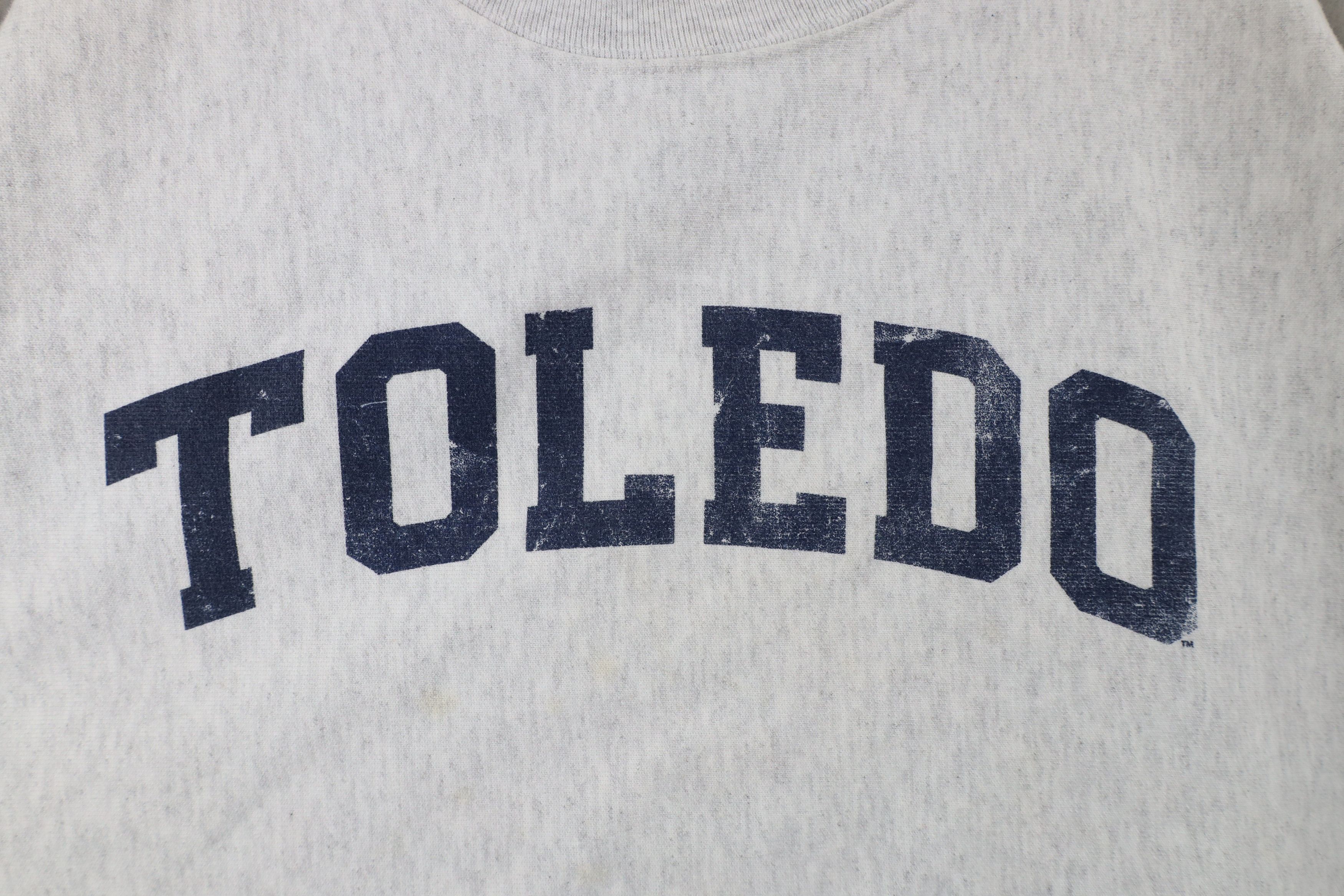 Champion × Vintage Vintage 90s Champion Reverse University of Toledo Sweatshirt Size US XXL / EU 58 / 5 - 6 Thumbnail