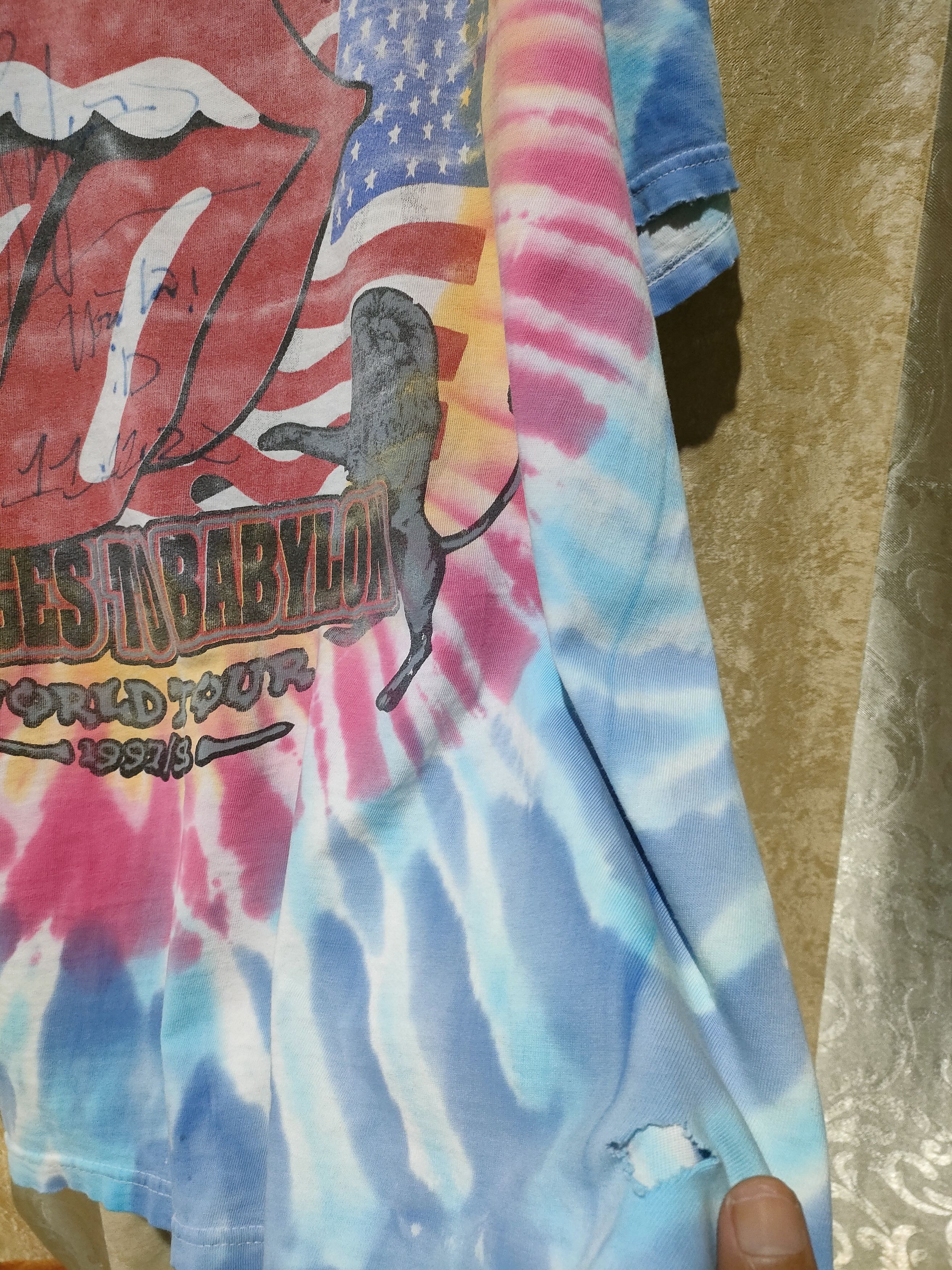Japanese Brand × The Rolling Stones × Vintage Rolling Stone Pearl Jam Shirt Size US L / EU 52-54 / 3 - 4 Thumbnail