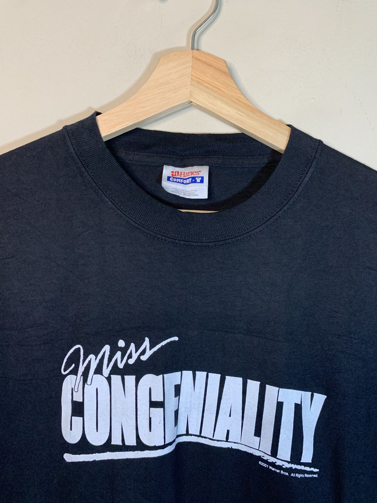 Vintage *RARE* Vintage 2001 Miss Congeniality Movie Promo Art Shirt Size US XL / EU 56 / 4 - 2 Thumbnail
