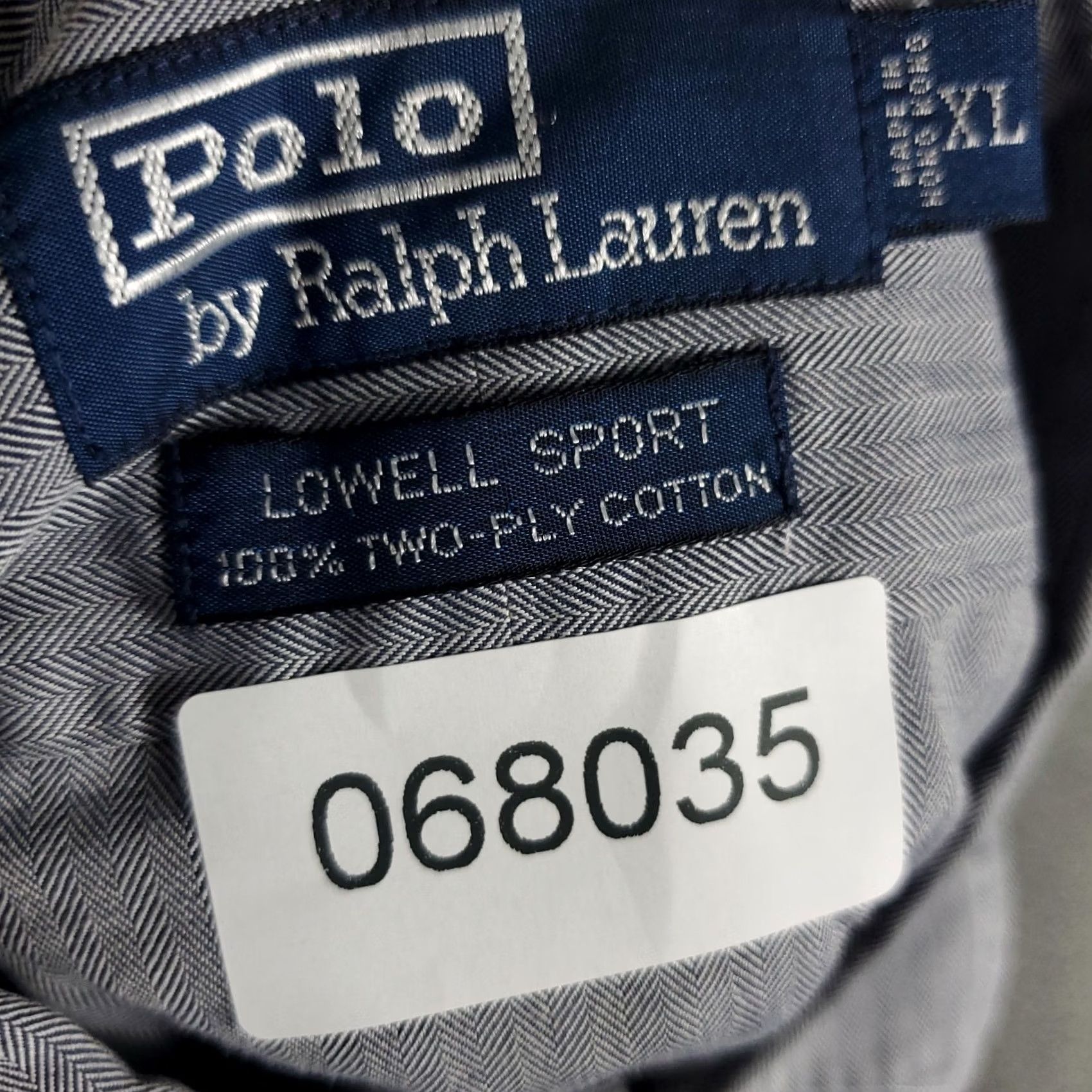 Ralph Lauren Ralph Lauren Shirt Mens XL Blue Pocket Button-Up Long Sleeve Casual Business Formal Vintage: No Size US XL / EU 56 / 4 - 7 Thumbnail