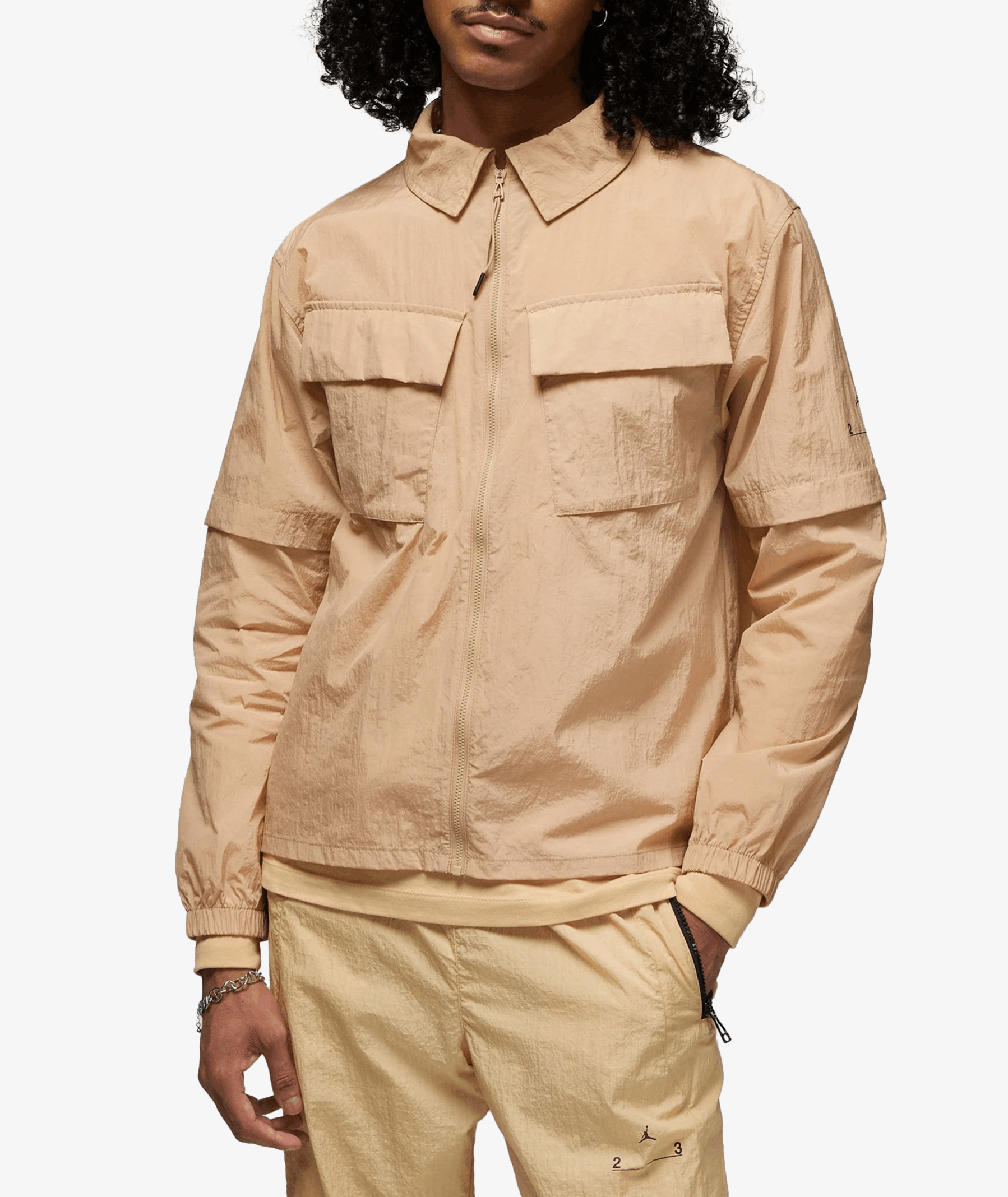 Nike Air Jordan 23 Engineered Utility Shirt (beige) Size US M / EU 48-50 / 2 - 9 Thumbnail
