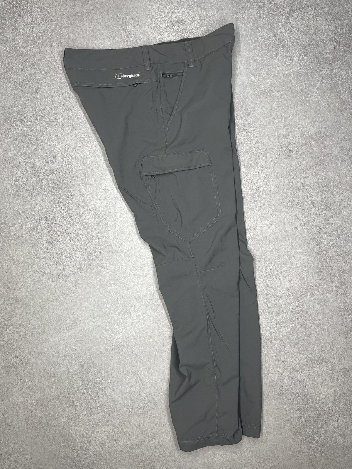 Berghaus Mens Berghaus Nylon Cargo Pants Grey Outdoor Gorpcore Size L Size US 34 / EU 50 - 5 Thumbnail